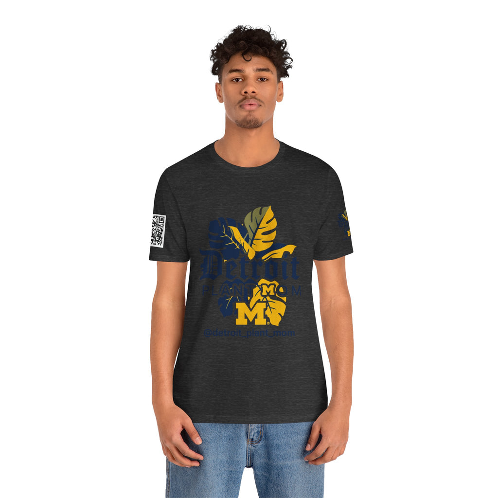 Detroit Plant Mom Premium Tee - Monstera Plant Mom Tee plant lover graphic tee by Detroit Plant Mom - product view 102