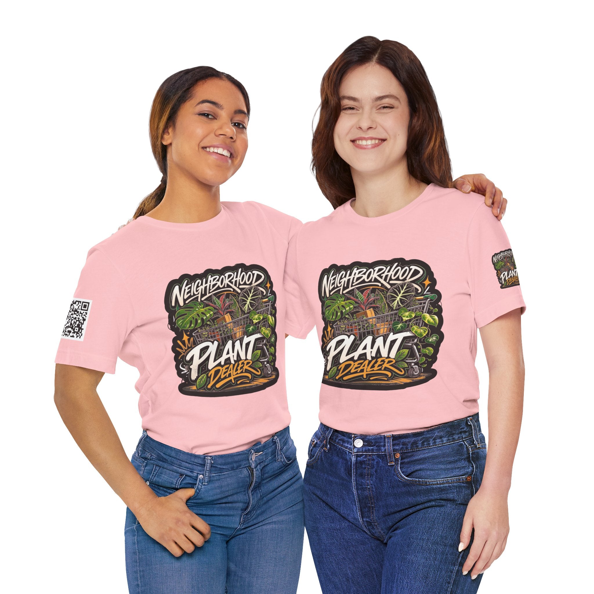 Neighborhood Plant Dealer - Graphic Botanical Streetwear Premium Tee plant lover graphic tee by Detroit Plant Mom