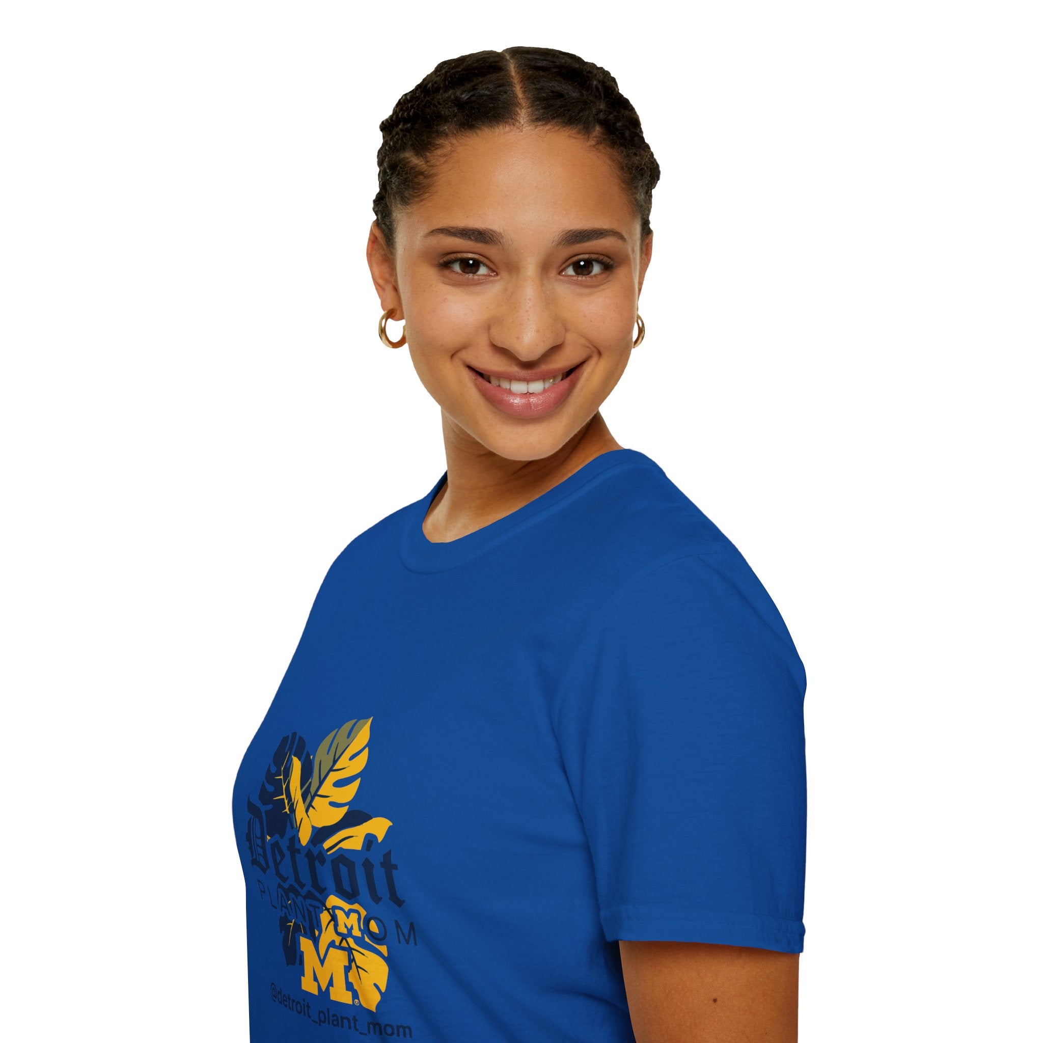 Detroit Plant Mom T-Shirt - Botanical City Pride Tee plant lover graphic tee by Detroit Plant Mom - product view 40