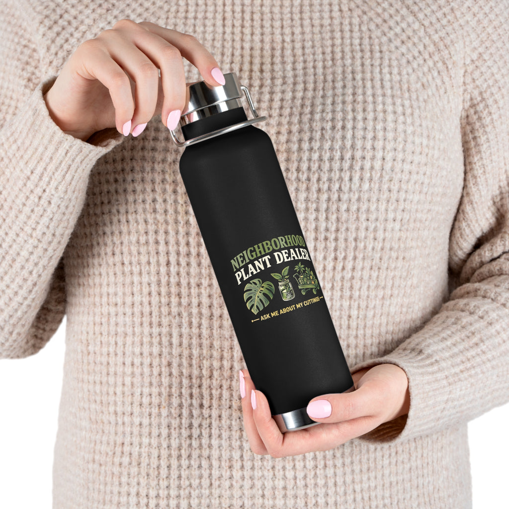 DPM: "Neighborhood Plant Dealer" 22oz Vacuum Insulated Water Bottle
