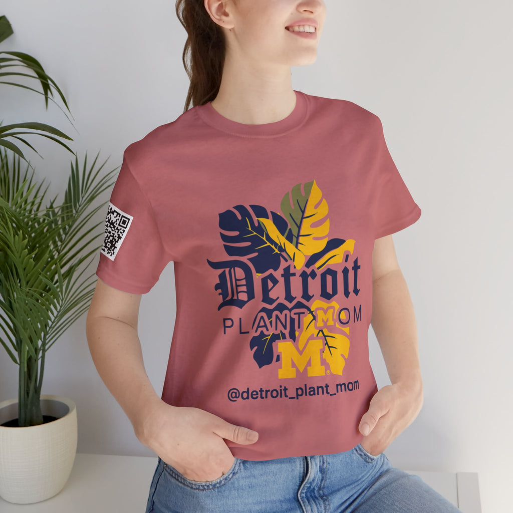 Detroit Plant Mom Premium Tee —  Monstera Plant Mom Tee