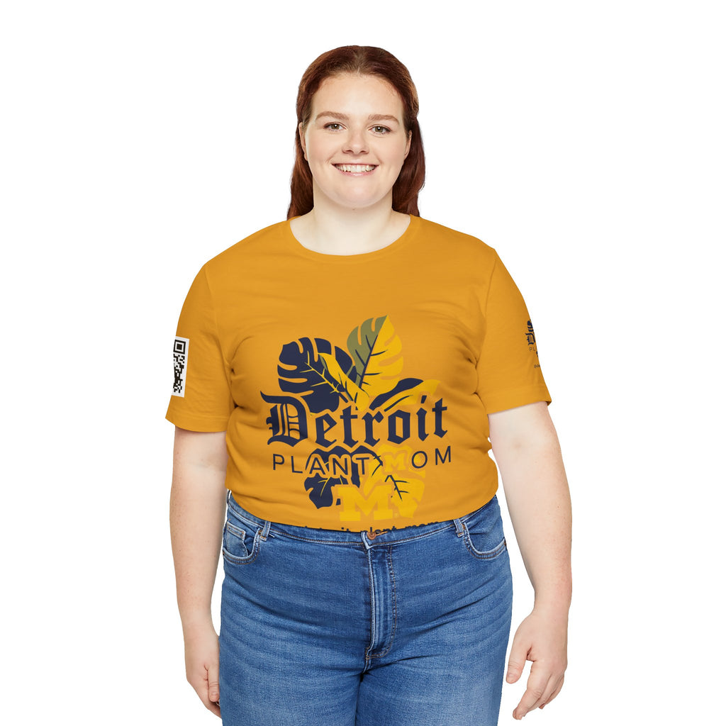 Detroit Plant Mom Premium Tee - Monstera Plant Mom Tee plant lover graphic tee by Detroit Plant Mom - product view 72