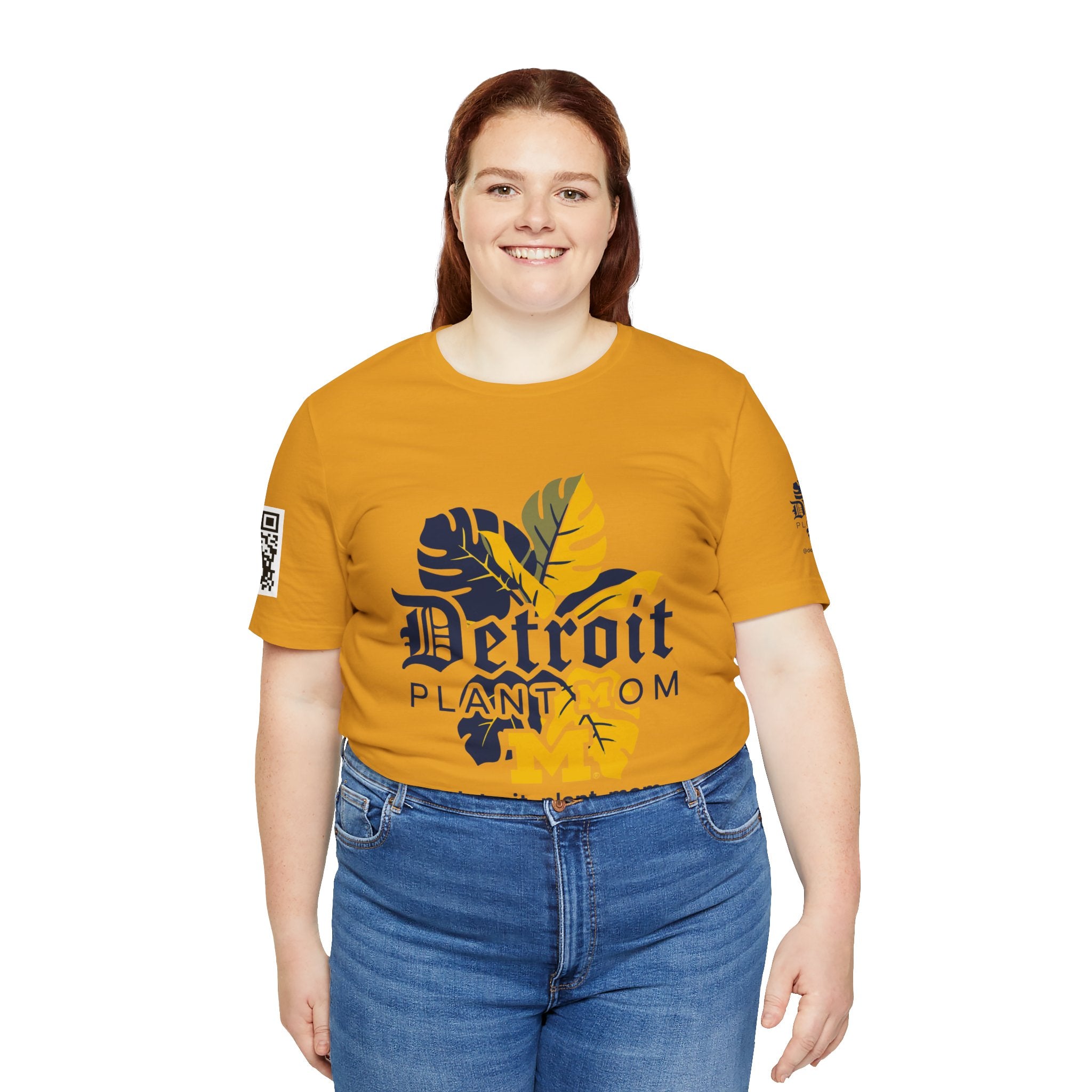 Detroit Plant Mom Premium Tee - Monstera Plant Mom Tee plant lover graphic tee by Detroit Plant Mom - product view 72