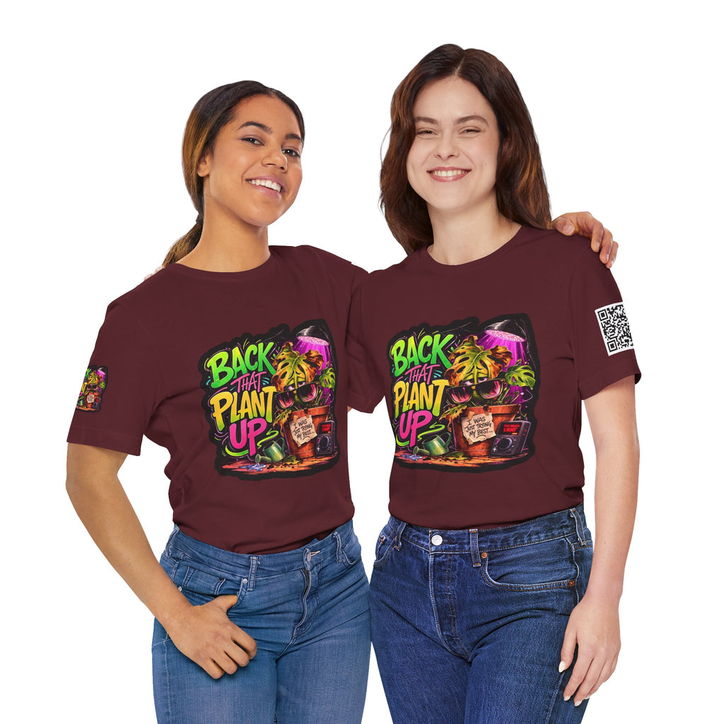 Back That Plant Up Premium Tee - LIMITED EDITION plant lover hat by Detroit Plant Mom - product view 57