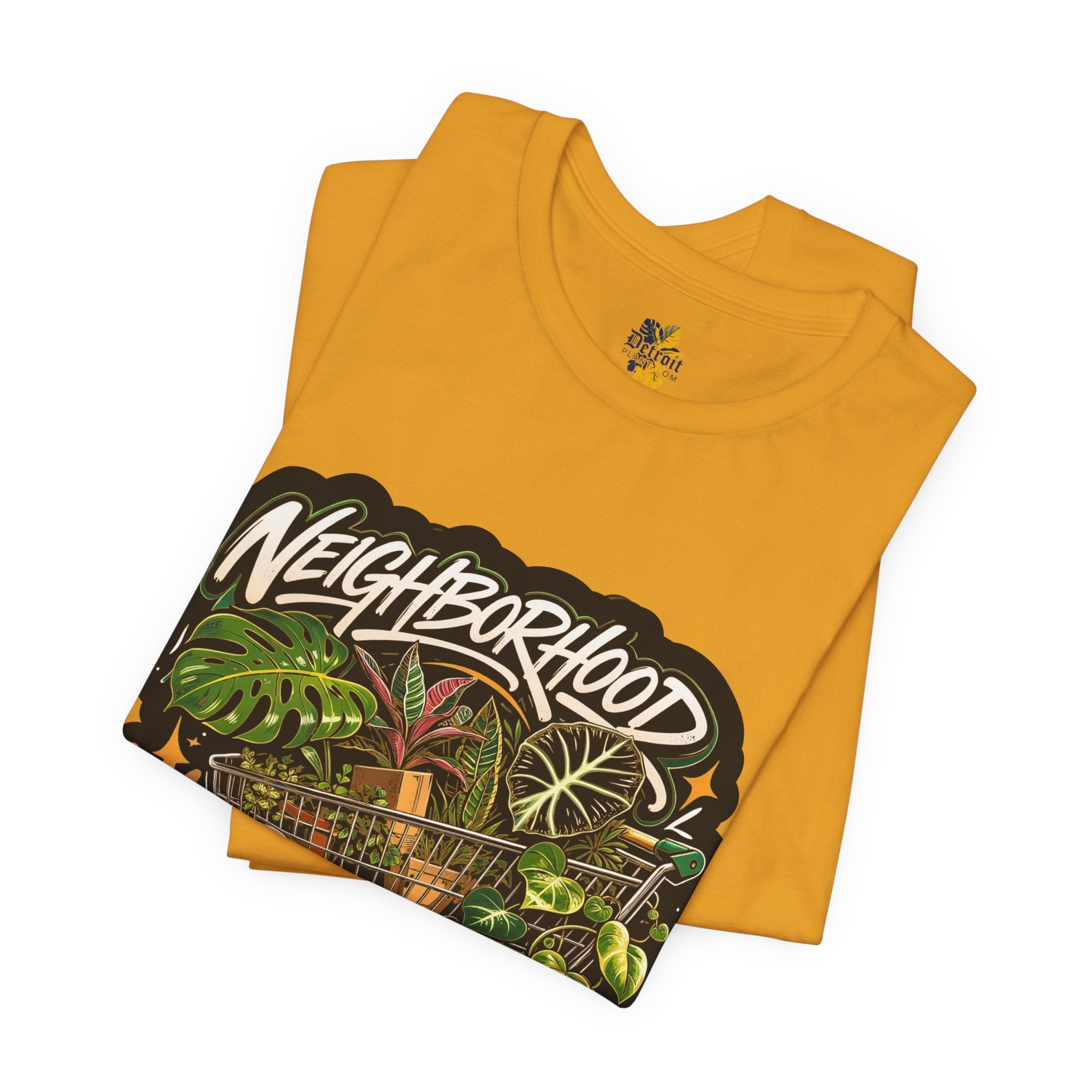 Neighborhood Plant Dealer - Graphic Botanical Streetwear Premium Tee plant lover graphic tee by Detroit Plant Mom
