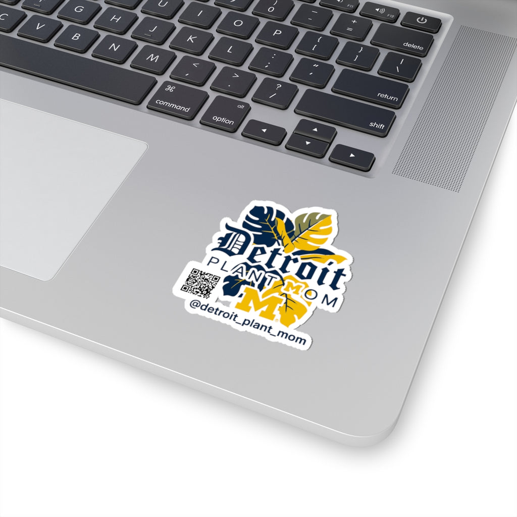 Detroit Plant Mom Kiss-Cut Sticker vinyl sticker by Detroit Plant Mom