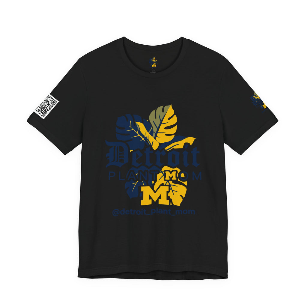 Detroit Plant Mom Premium Tee - Monstera Plant Mom Tee plant lover graphic tee by Detroit Plant Mom - product view 5