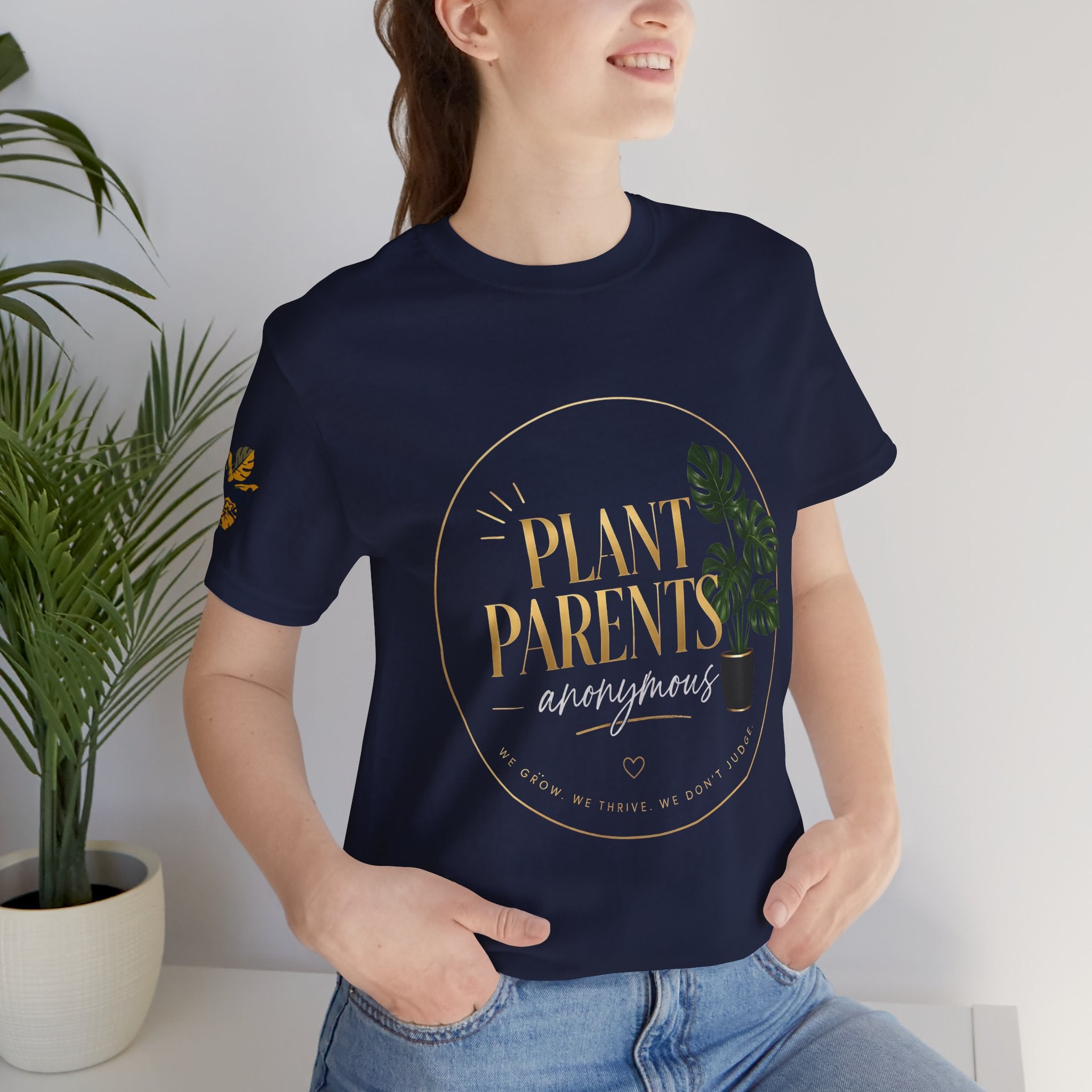 DPM: Plant Parent Anonymous T-Shirt — Cute Plant Lover Graphic Tee