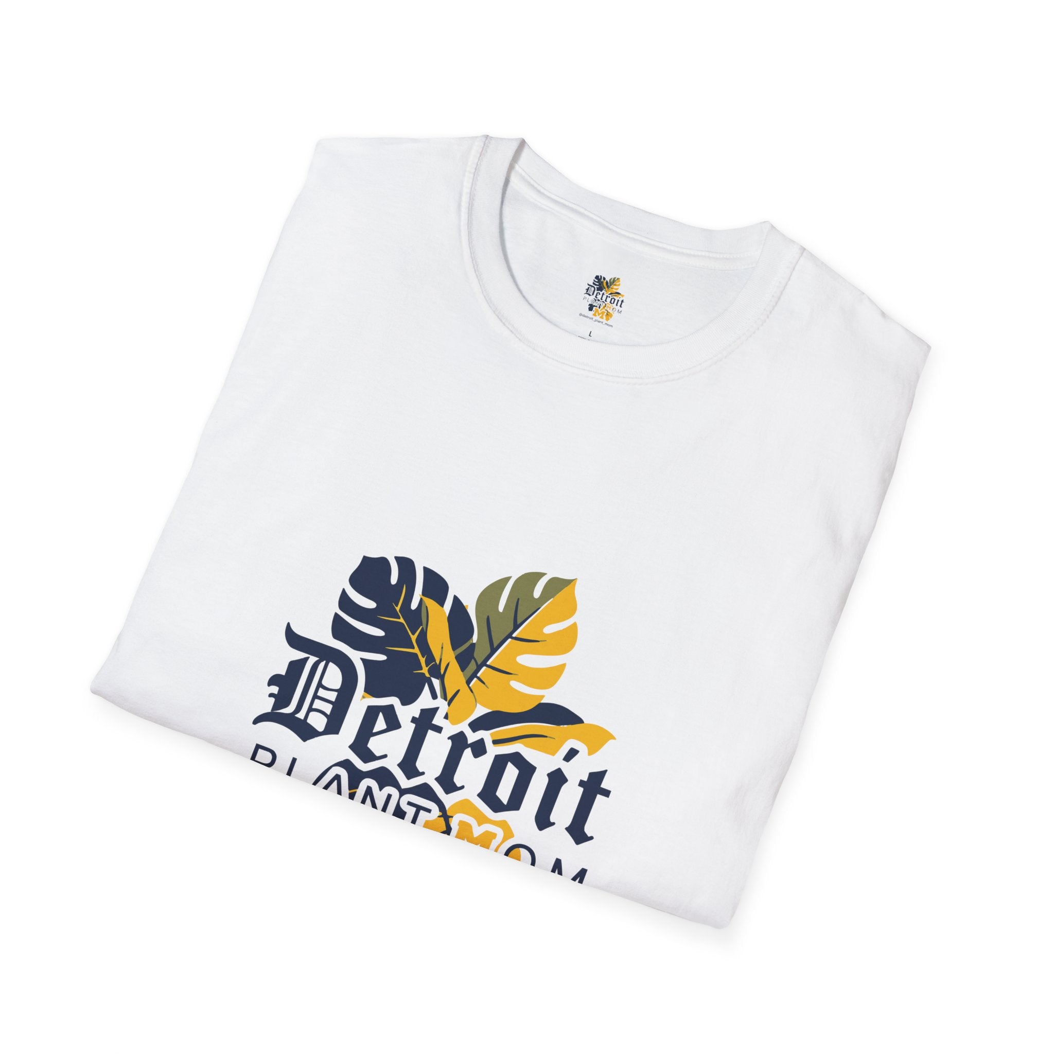 Detroit Plant Mom T-Shirt - Botanical City Pride Tee plant lover graphic tee by Detroit Plant Mom - product view 12