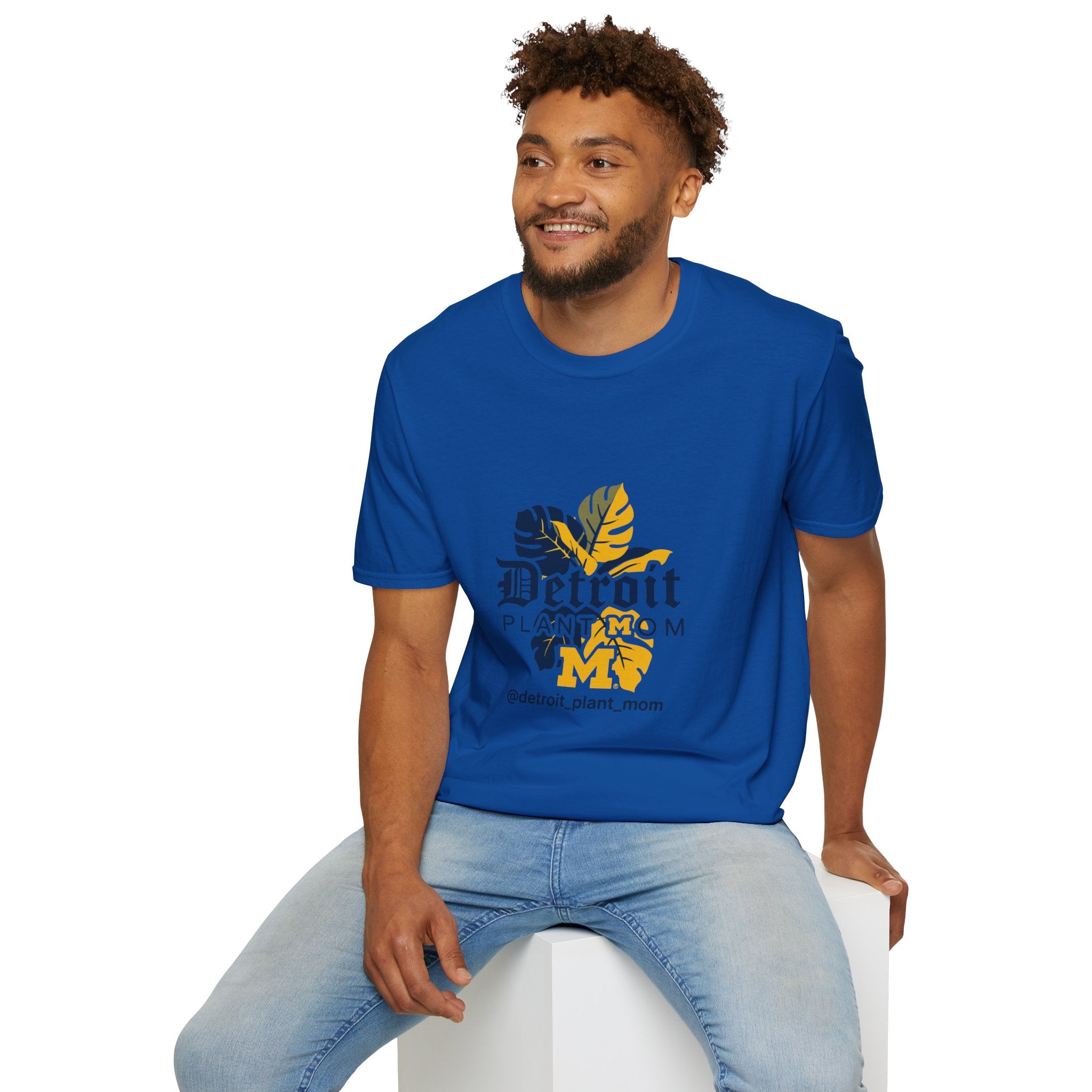 Detroit Plant Mom T-Shirt - Botanical City Pride Tee plant lover graphic tee by Detroit Plant Mom - product view 42