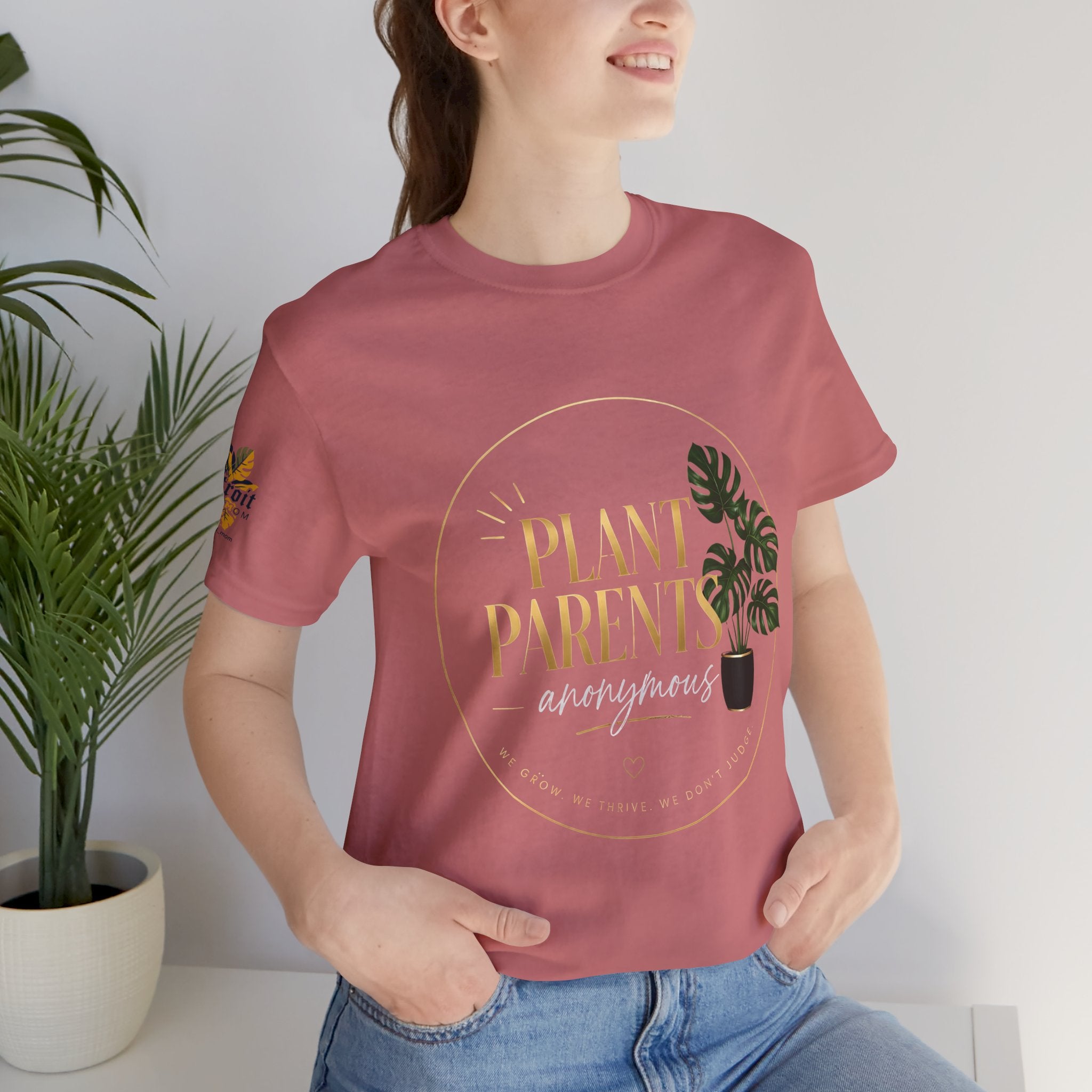 DPM: Plant Parent Anonymous T-Shirt — Cute Plant Lover Graphic Tee