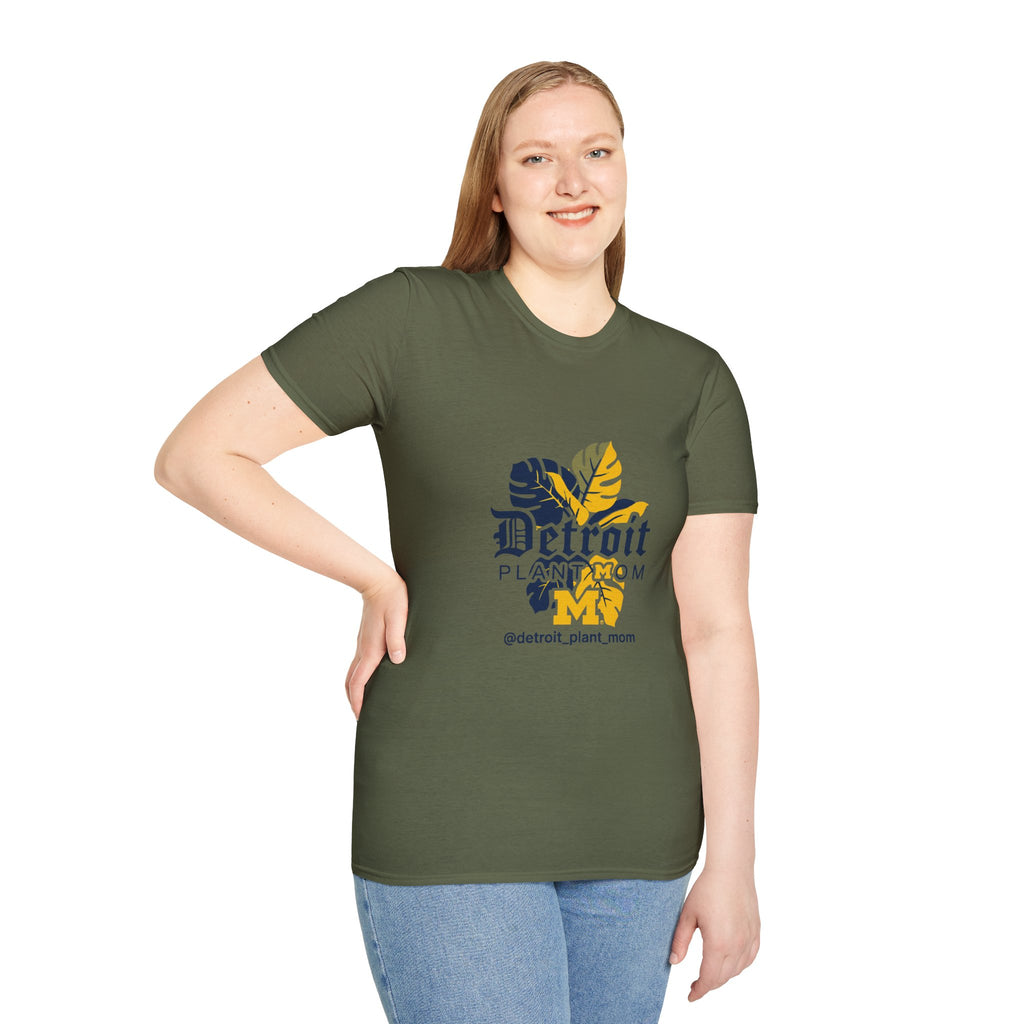 Detroit Plant Mom T-Shirt - Botanical City Pride Tee plant lover graphic tee by Detroit Plant Mom - product view 34