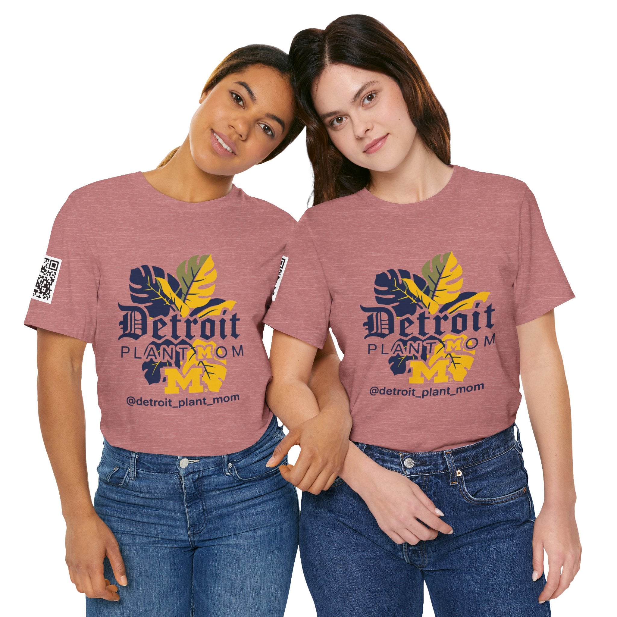 Detroit Plant Mom Premium Tee - Monstera Plant Mom Tee plant lover graphic tee by Detroit Plant Mom - product view 36