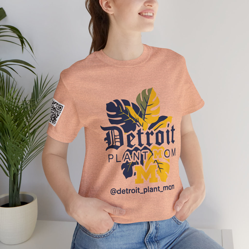 Detroit Plant Mom Premium Tee —  Monstera Plant Mom Tee