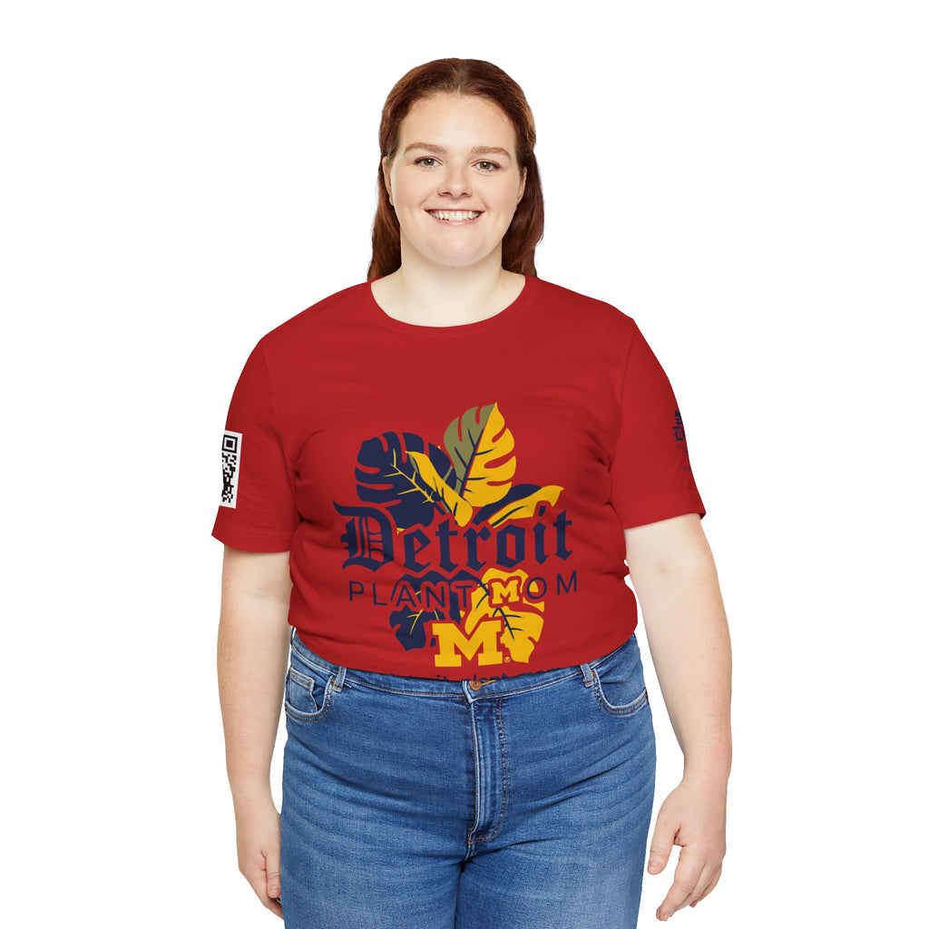 Detroit Plant Mom Premium Tee —  Monstera Plant Mom Tee