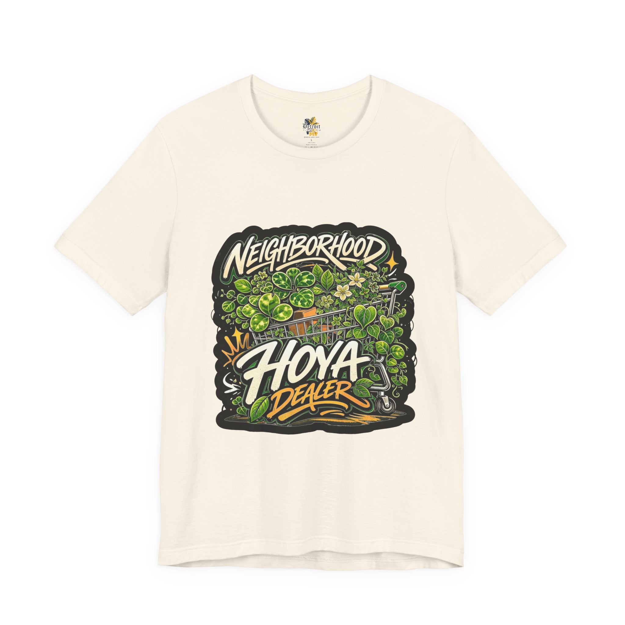 Neighborhood Hoya Dealer Graphic Tee plant lover graphic tee by Detroit Plant Mom - product view 7