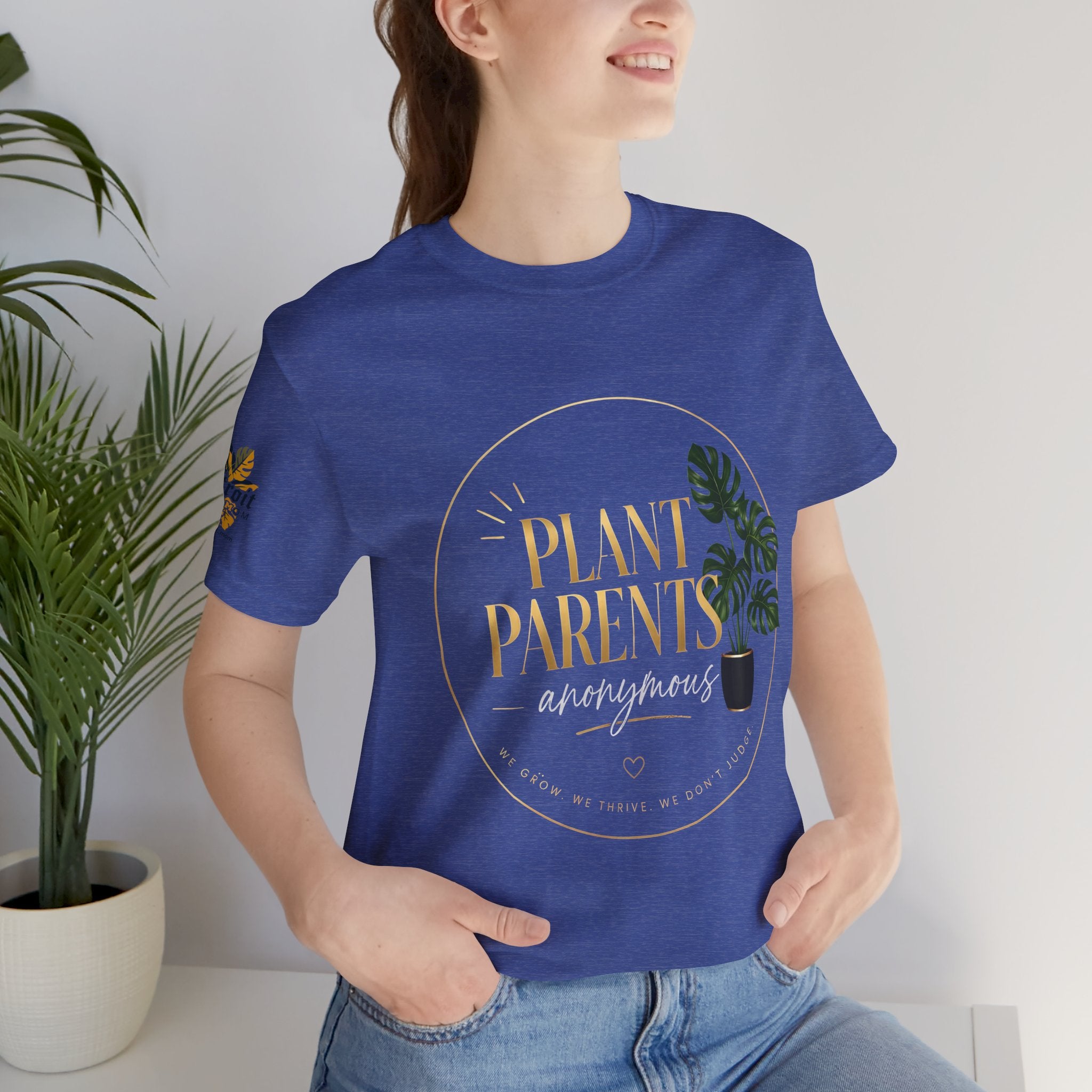 DPM: Plant Parent Anonymous T-Shirt — Cute Plant Lover Graphic Tee