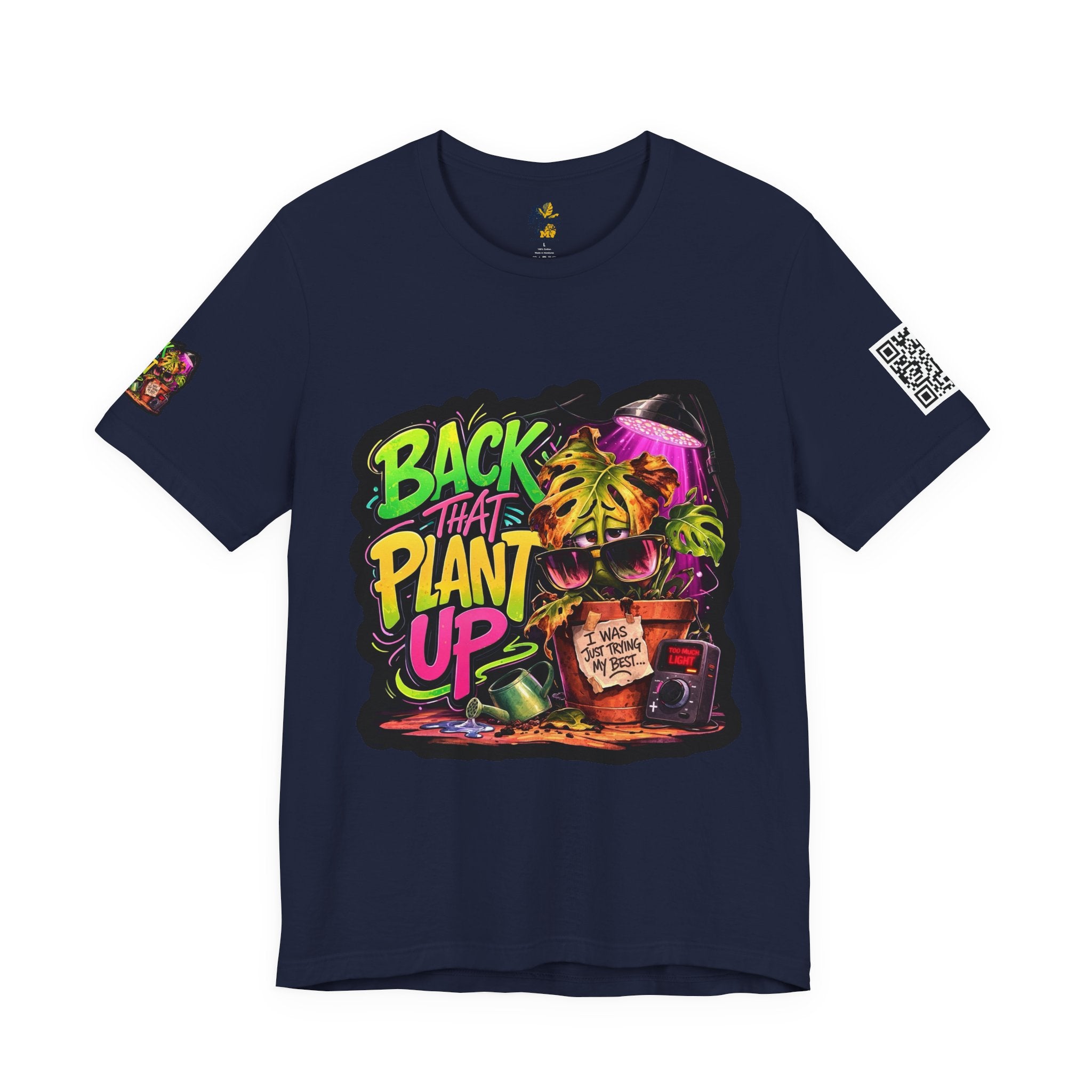 Back That Plant Up Premium Tee - LIMITED EDITION plant lover hat by Detroit Plant Mom - product view 5