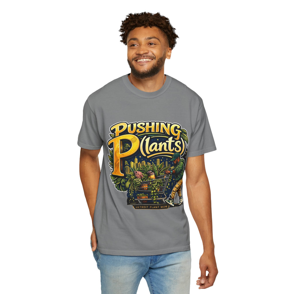 DPM: Pushing P(lants) T-Shirt - Melanated Man Graphic Tee