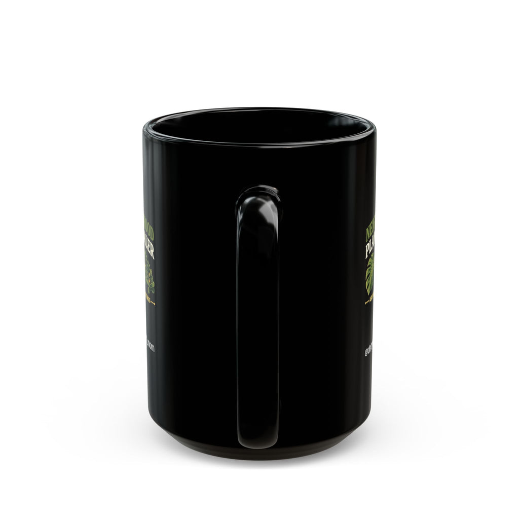 DPM: Neighborhood Plant Dealer (Minimalist) Black Mug – 15oz