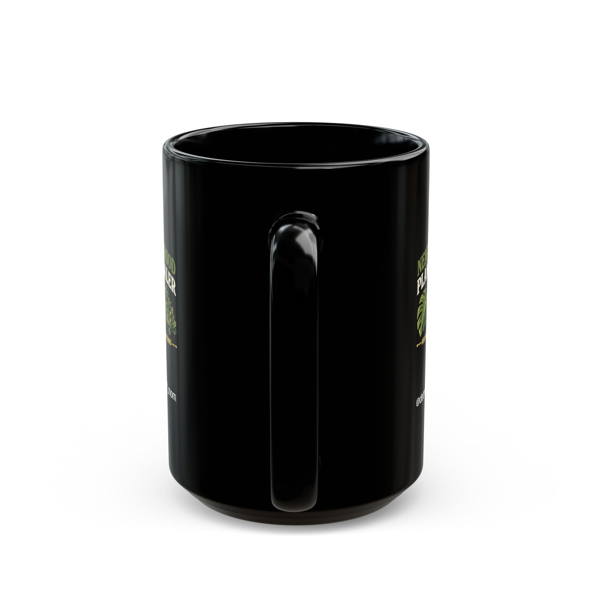 DPM: Neighborhood Plant Dealer (Minimalist) Black Mug – 15oz
