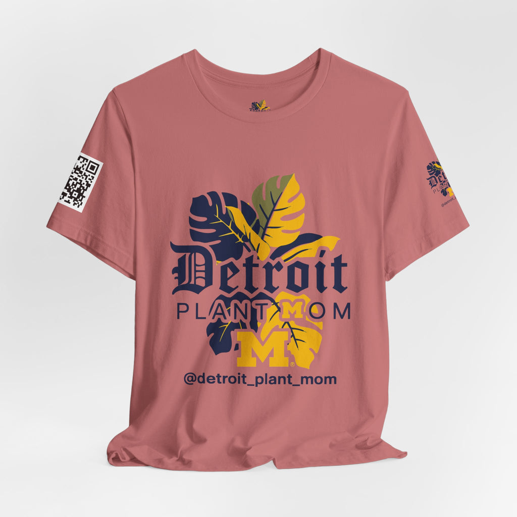 Detroit Plant Mom Premium Tee - Monstera Plant Mom Tee plant lover graphic tee by Detroit Plant Mom - product view 27