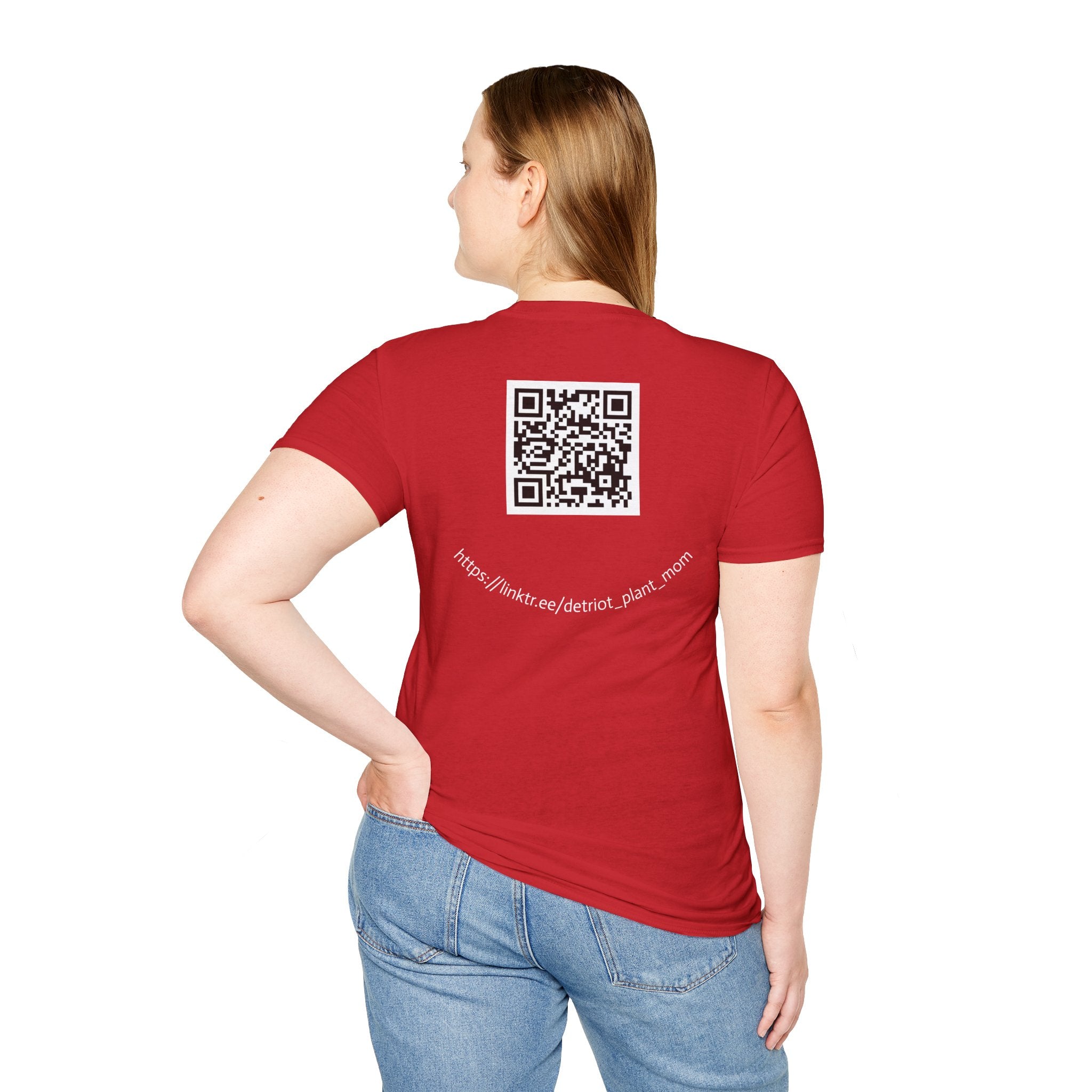 Detroit Plant Mom T-Shirt - Botanical City Pride Tee plant lover graphic tee by Detroit Plant Mom - product view 55