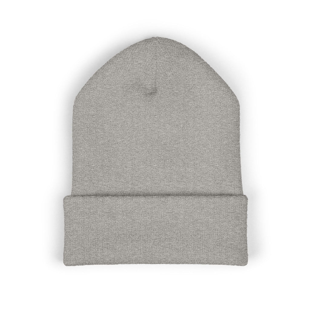 Detroit Plant Mom Classic Cuffed Beanie - Embroidered Detroit Plant Mom Floral Logo embroidered beanie by Detroit Plant Mom