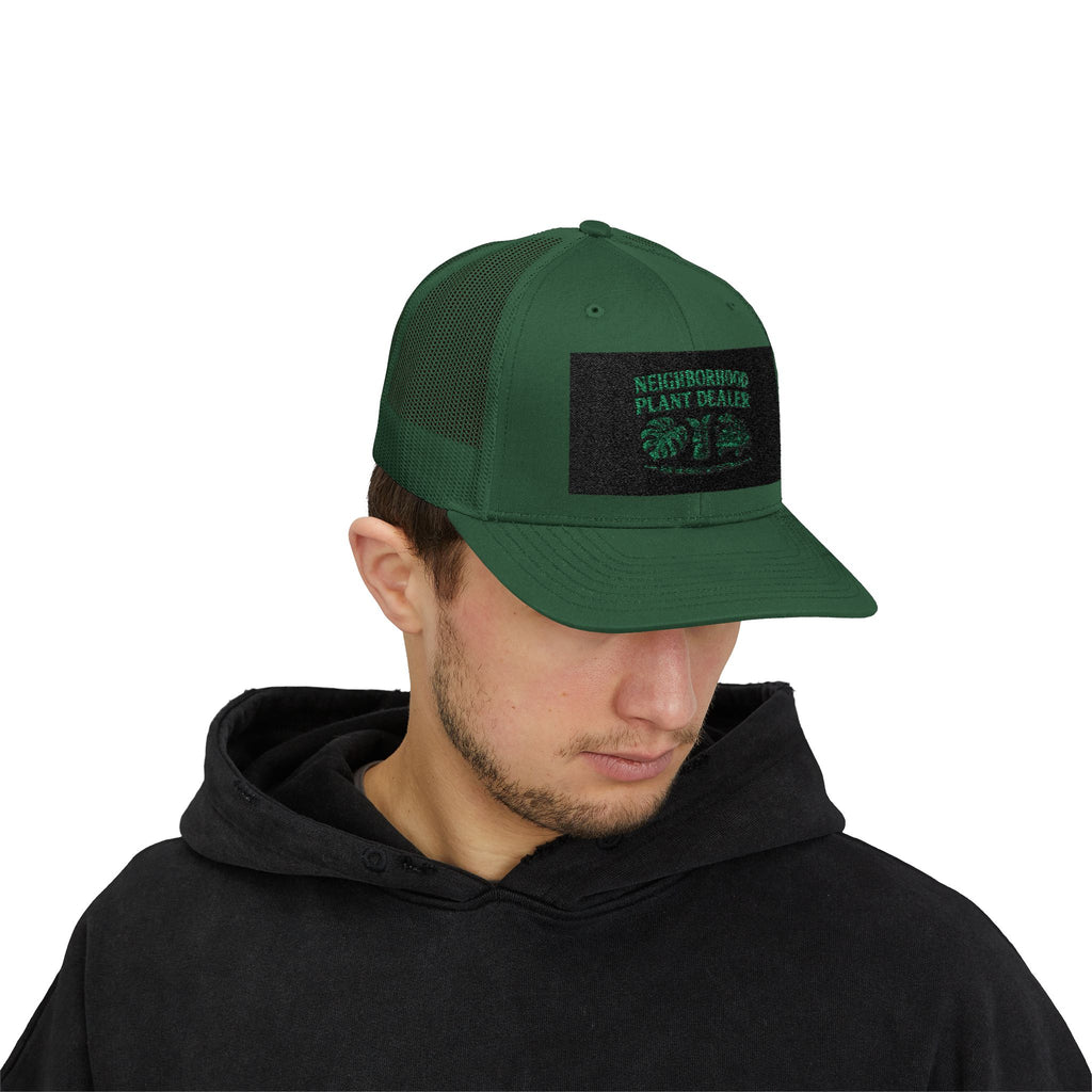 DPM: Neighborhood Plant Dealer Minimalistic Embroidered Snapback Hat
