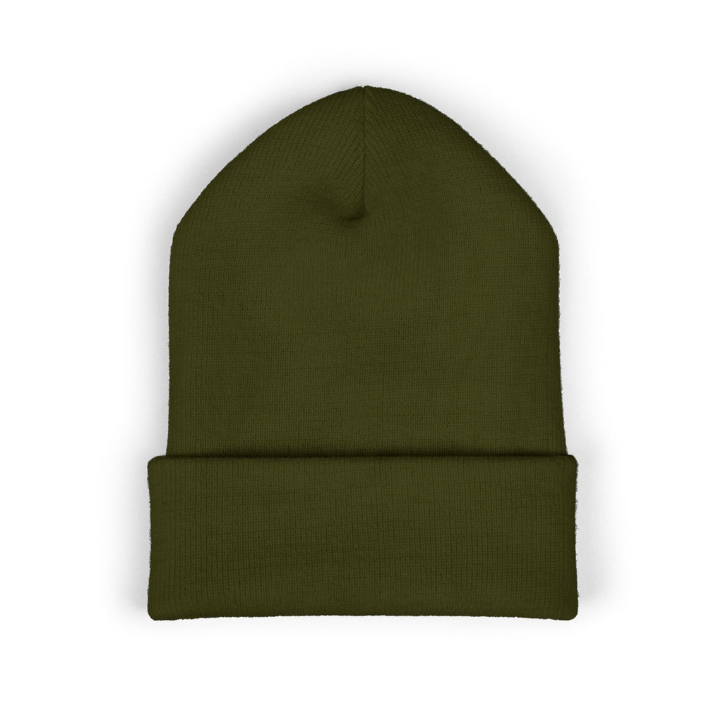 Detroit Plant Mom Classic Cuffed Beanie - Embroidered Detroit Plant Mom Floral Logo embroidered beanie by Detroit Plant Mom