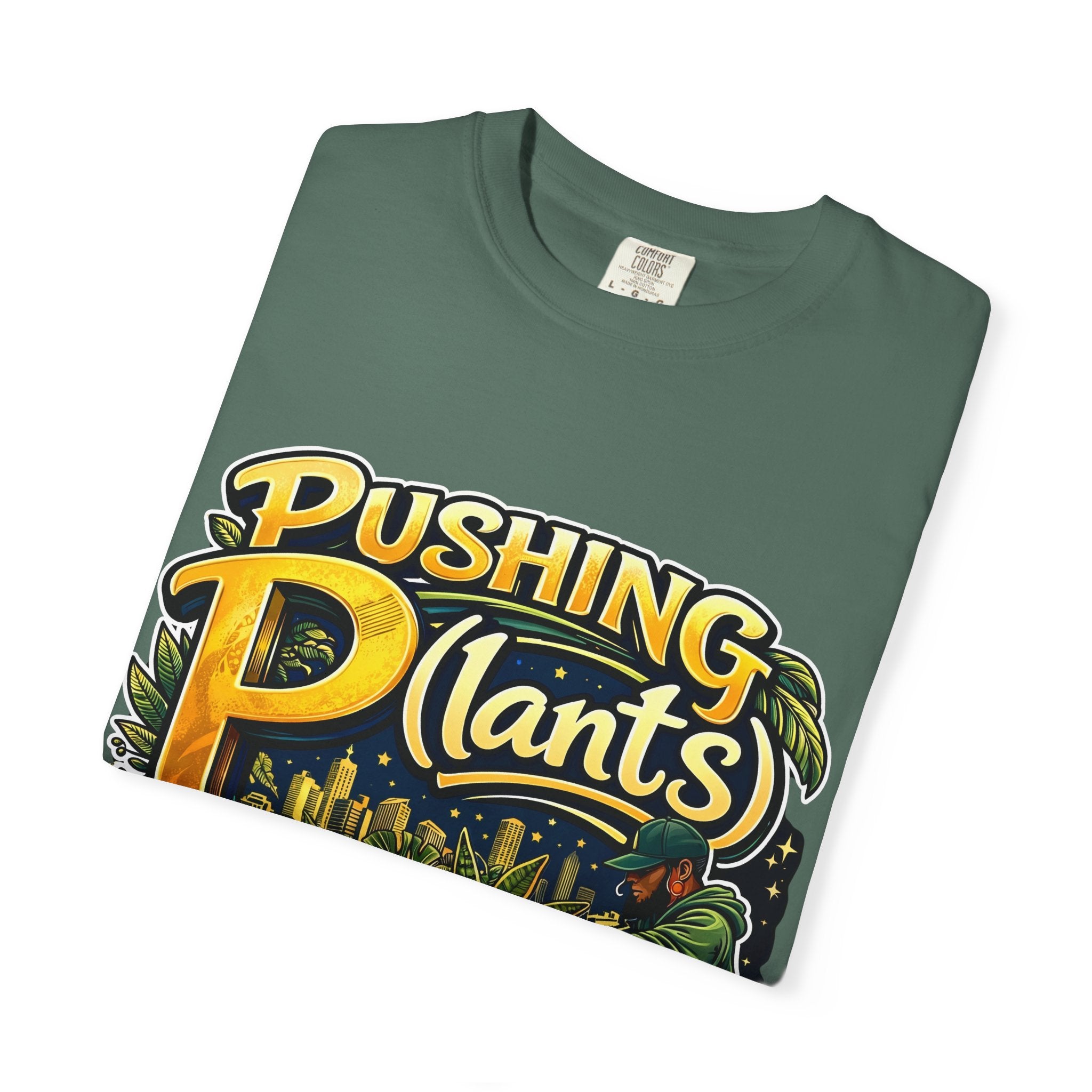 DPM: Pushing P(lants) T-Shirt - Melanated Man Graphic Tee