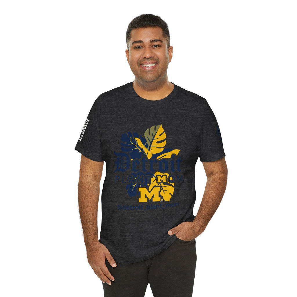 Detroit Plant Mom Premium Tee - Monstera Plant Mom Tee plant lover graphic tee by Detroit Plant Mom - product view 103