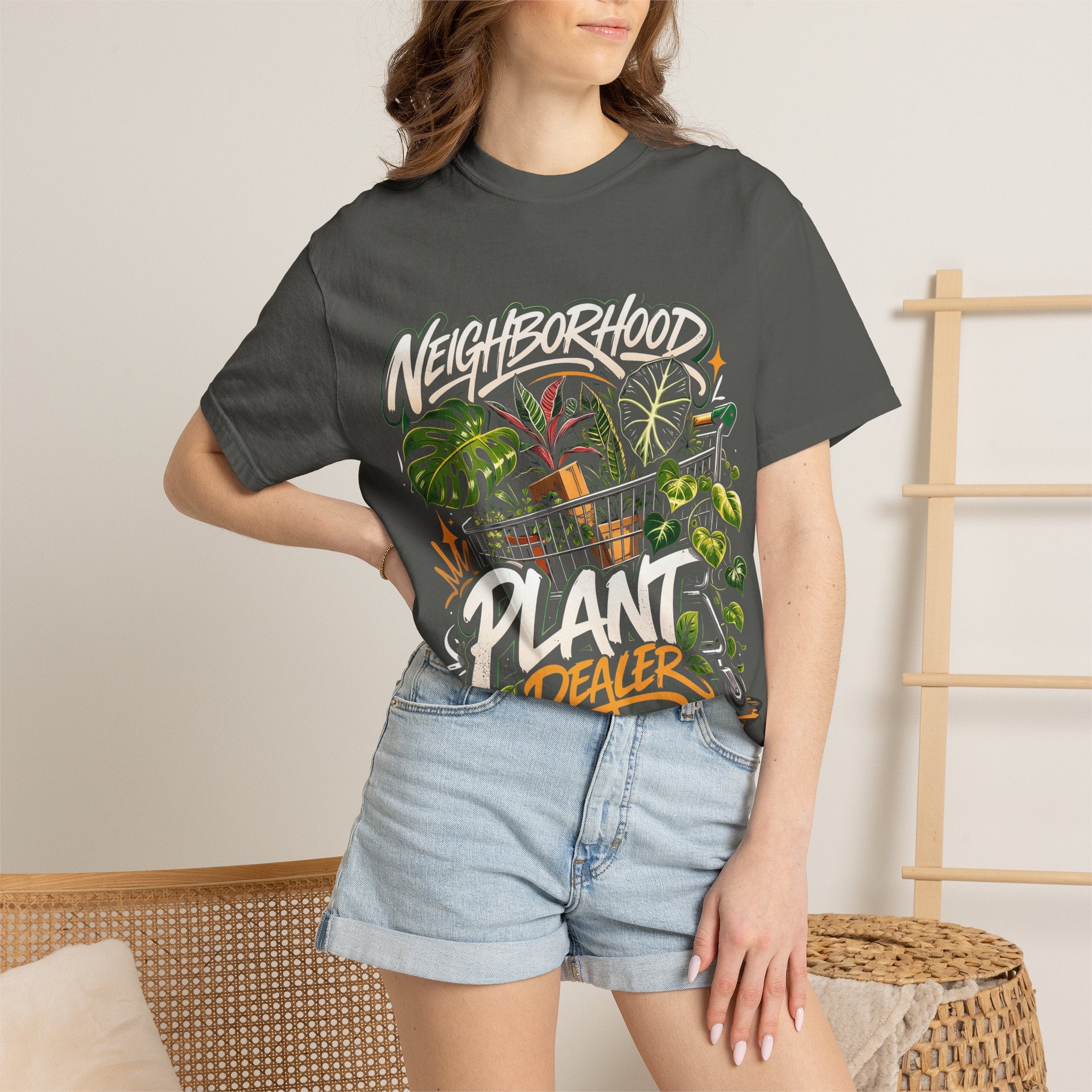 Neighborhood Plant Dealer Graphic Tee plant lover graphic tee by Detroit Plant Mom - product view 14