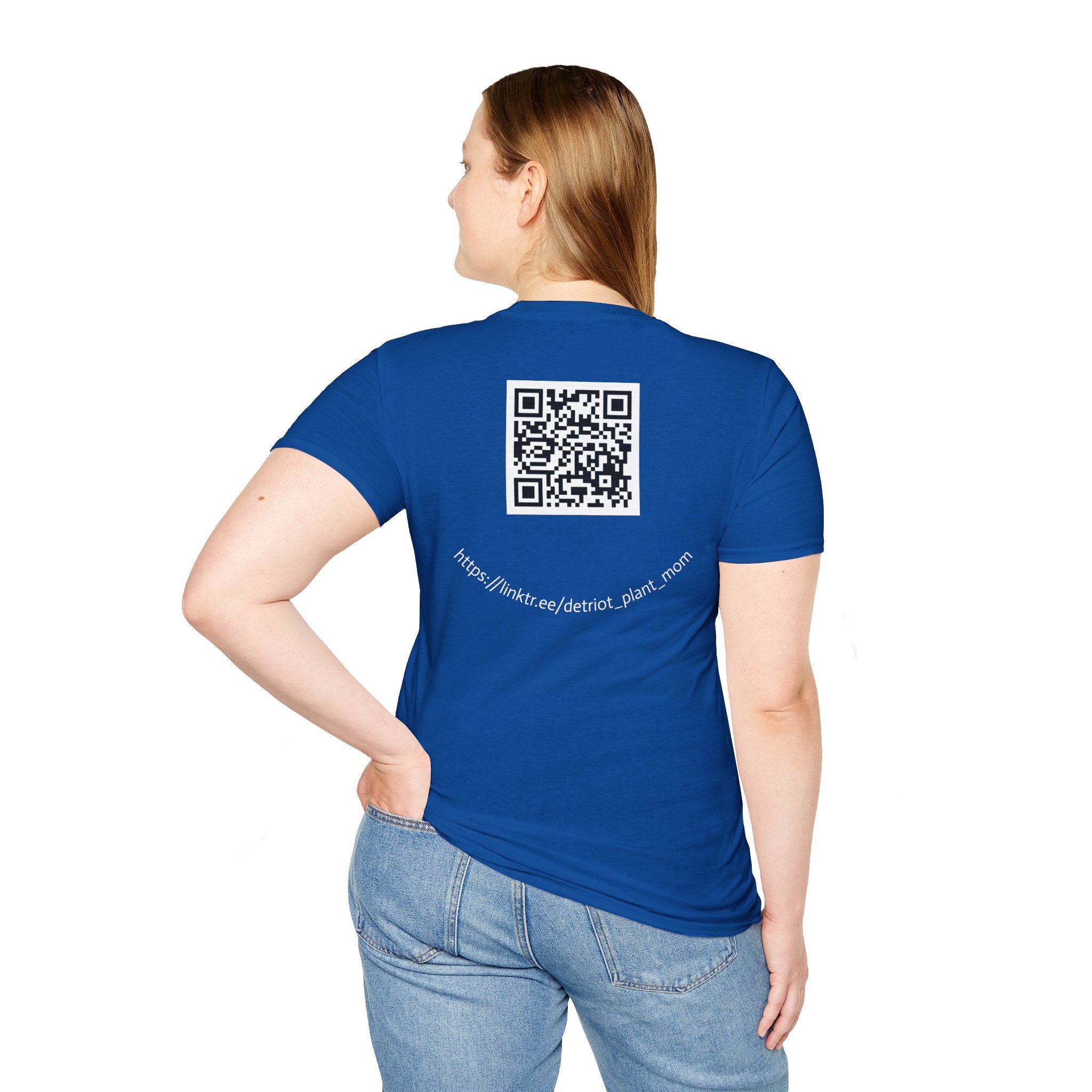 Detroit Plant Mom T-Shirt - Botanical City Pride Tee plant lover graphic tee by Detroit Plant Mom - product view 45