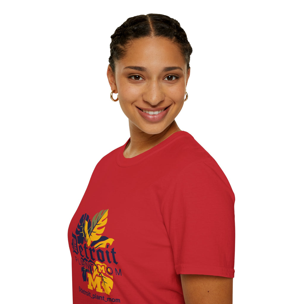 Detroit Plant Mom T-Shirt - Botanical City Pride Tee plant lover graphic tee by Detroit Plant Mom - product view 50