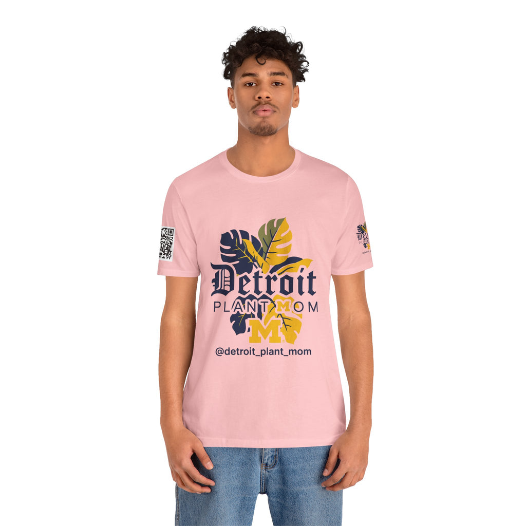 Detroit Plant Mom Premium Tee - Monstera Plant Mom Tee plant lover graphic tee by Detroit Plant Mom - product view 134