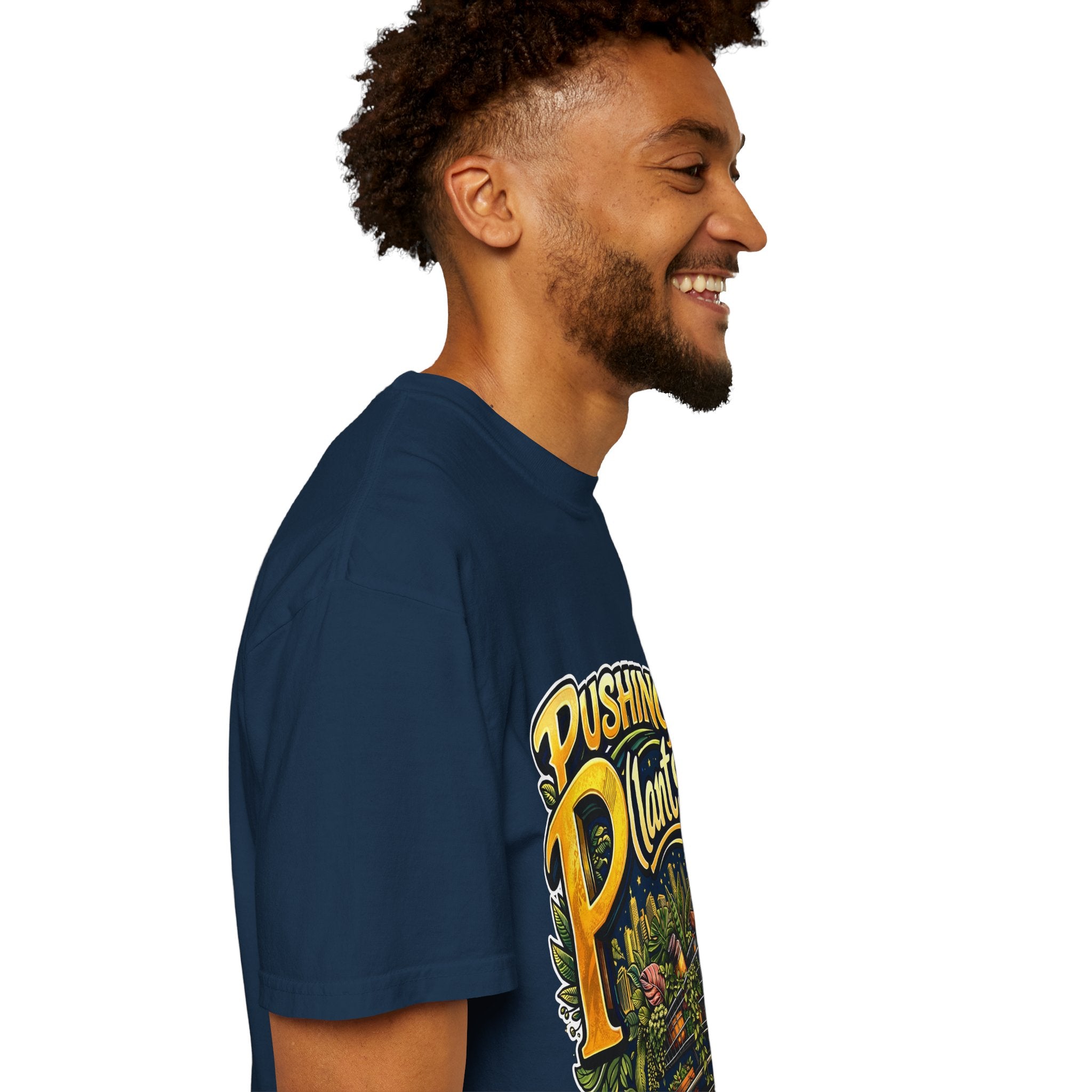 DPM: Pushing P(lants) T-Shirt - Melanated Man Graphic Tee