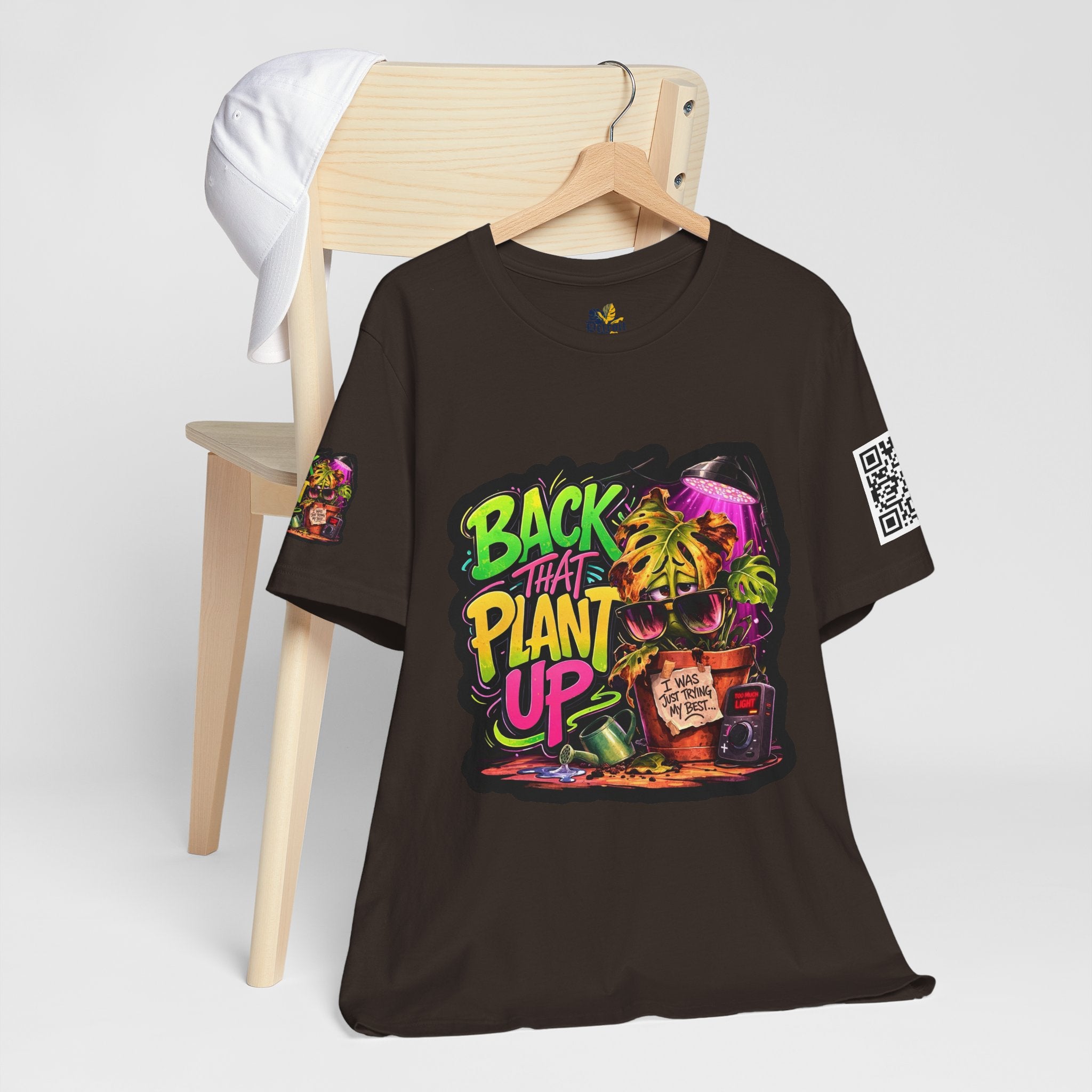 Back That Plant Up Premium Tee - LIMITED EDITION plant lover hat by Detroit Plant Mom - product view 10