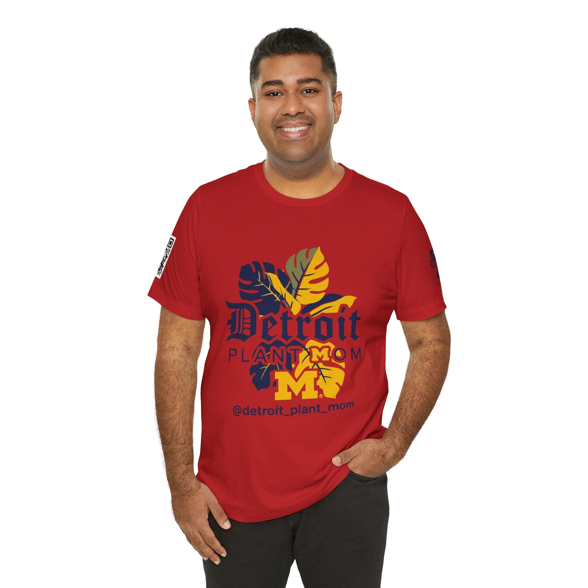Detroit Plant Mom Premium Tee - Monstera Plant Mom Tee plant lover graphic tee by Detroit Plant Mom - product view 143