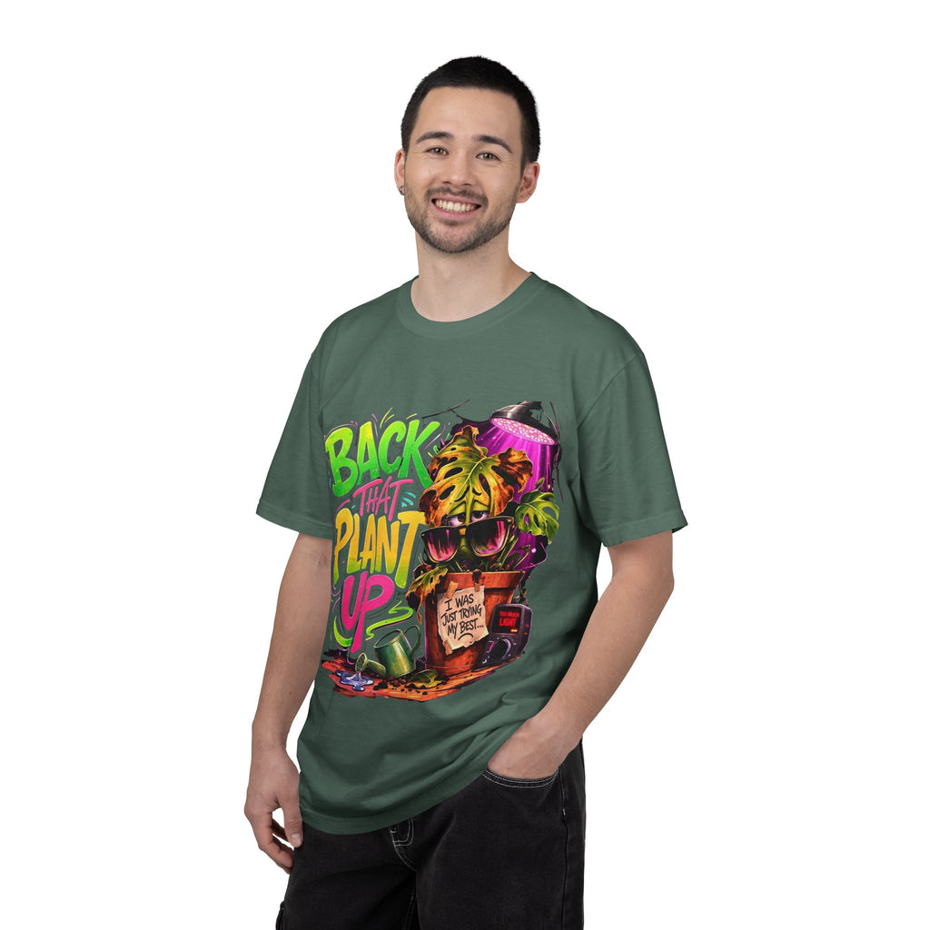 Back That Plant Up - Retro Graphic Tee plant lover hat by Detroit Plant Mom - product view 18