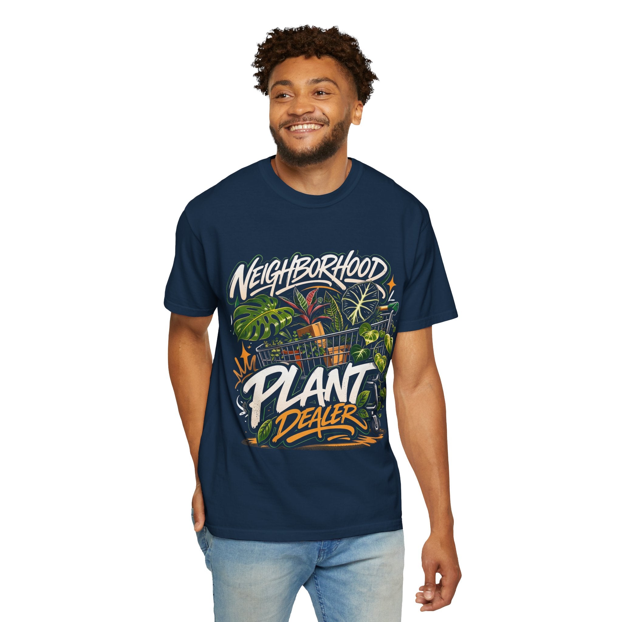Neighborhood Plant Dealer Graphic Tee plant lover graphic tee by Detroit Plant Mom - product view 26