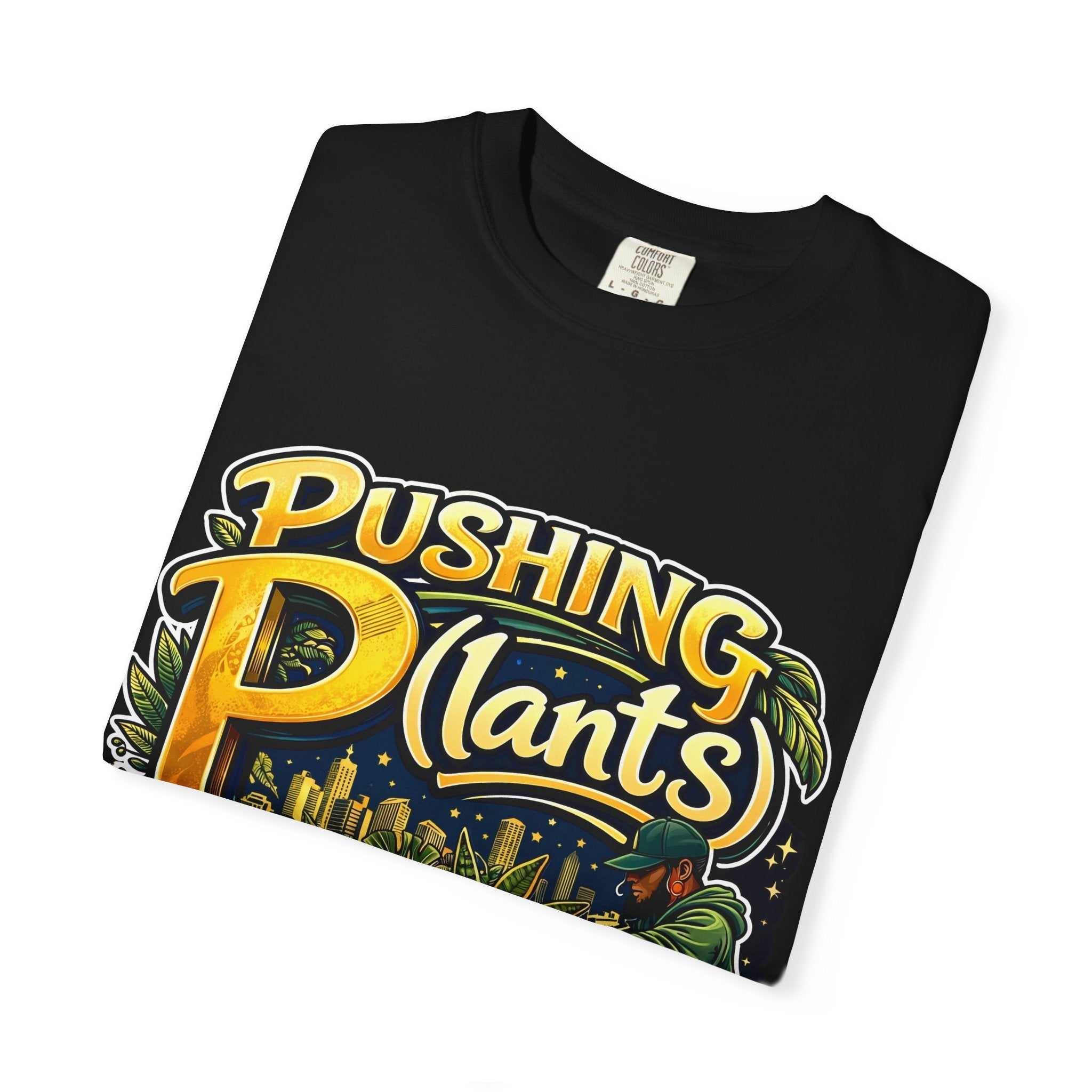 DPM: Pushing P(lants) T-Shirt - Melanated Man Graphic Tee