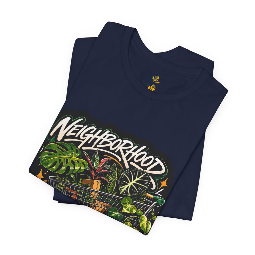 Neighborhood Plant Dealer - Graphic Botanical Streetwear Premium Tee plant lover graphic tee by Detroit Plant Mom