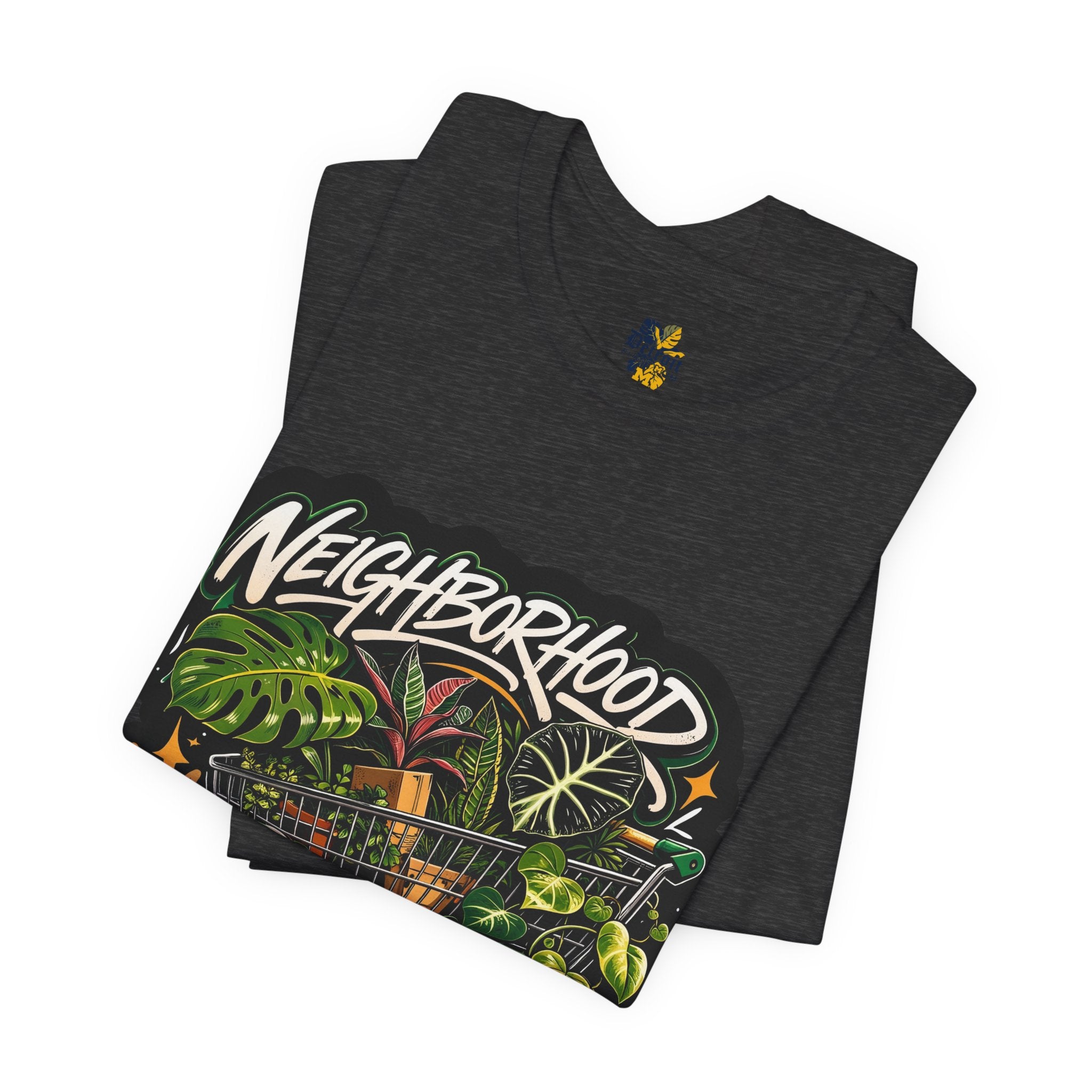 Neighborhood Plant Dealer - Graphic Botanical Streetwear Premium Tee plant lover graphic tee by Detroit Plant Mom