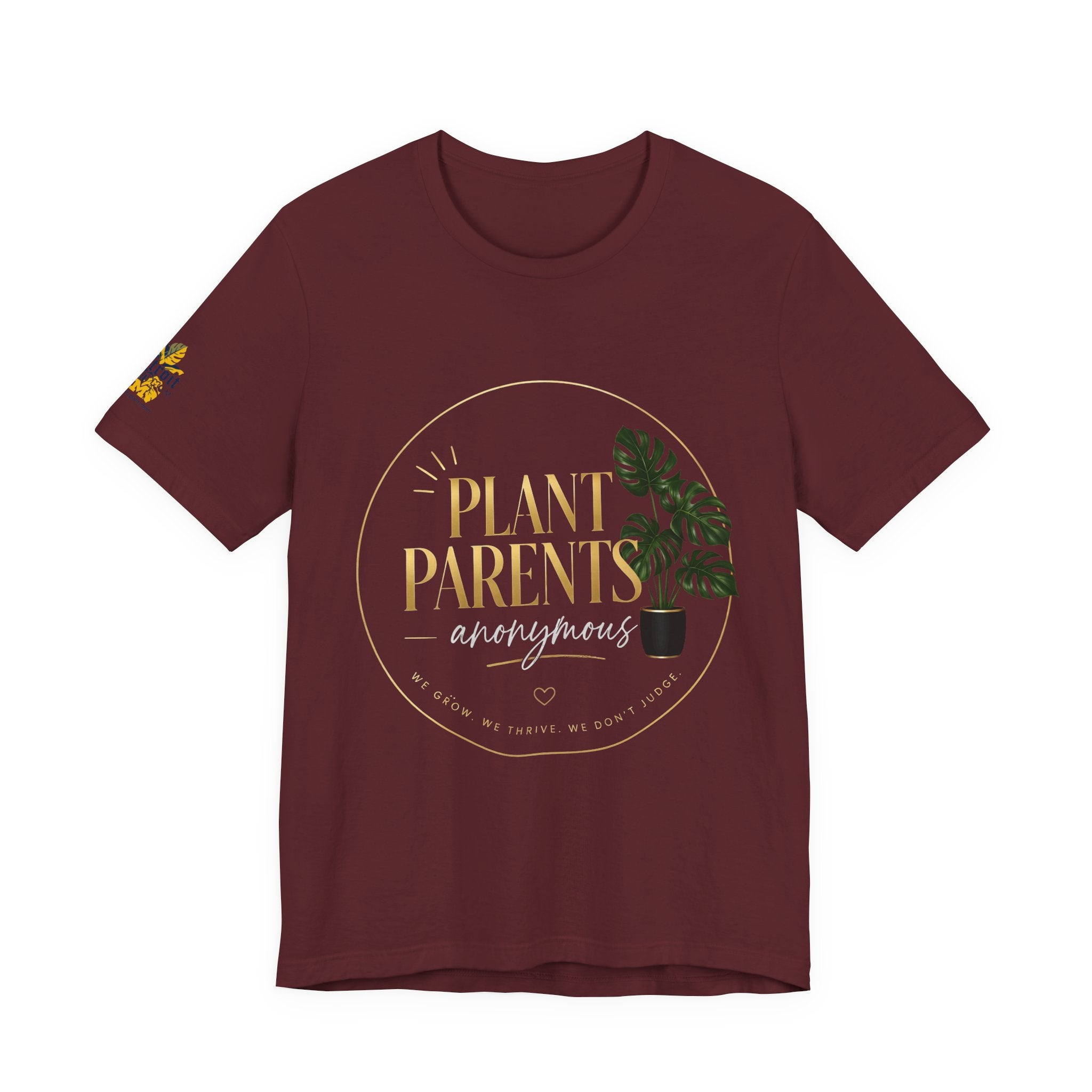 Plant Parent Anonymous T-Shirt - Cute Plant Lover Graphic Tee plant lover graphic tee by Detroit Plant Mom
