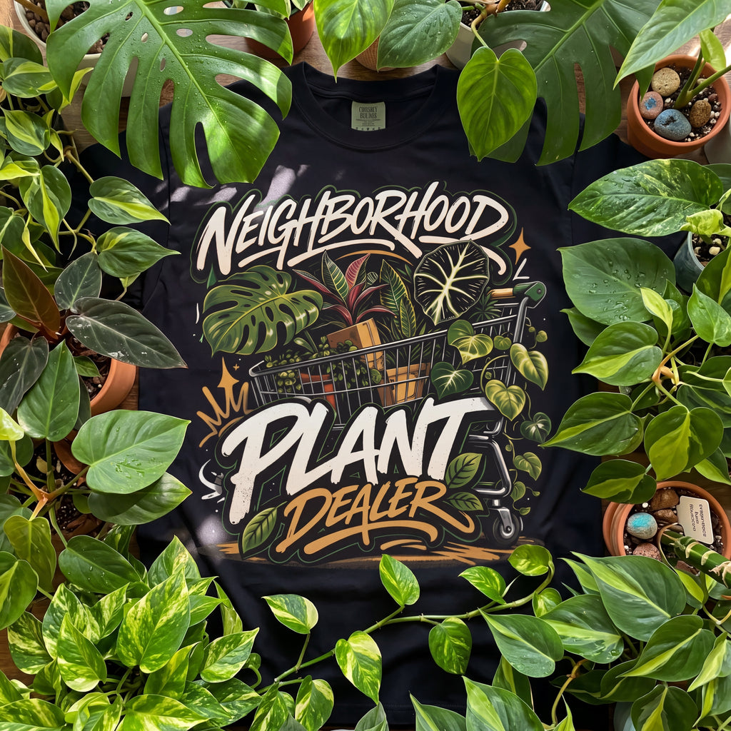 Neighborhood Plant Dealer Graphic Tee plant lover graphic tee by Detroit Plant Mom