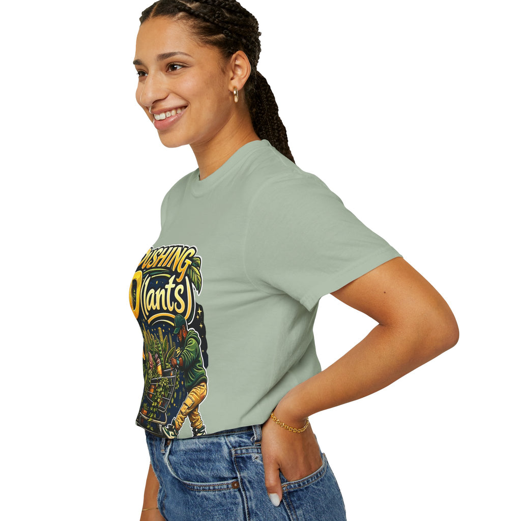 DPM: Pushing P(lants) T-Shirt - Melanated Man Graphic Tee