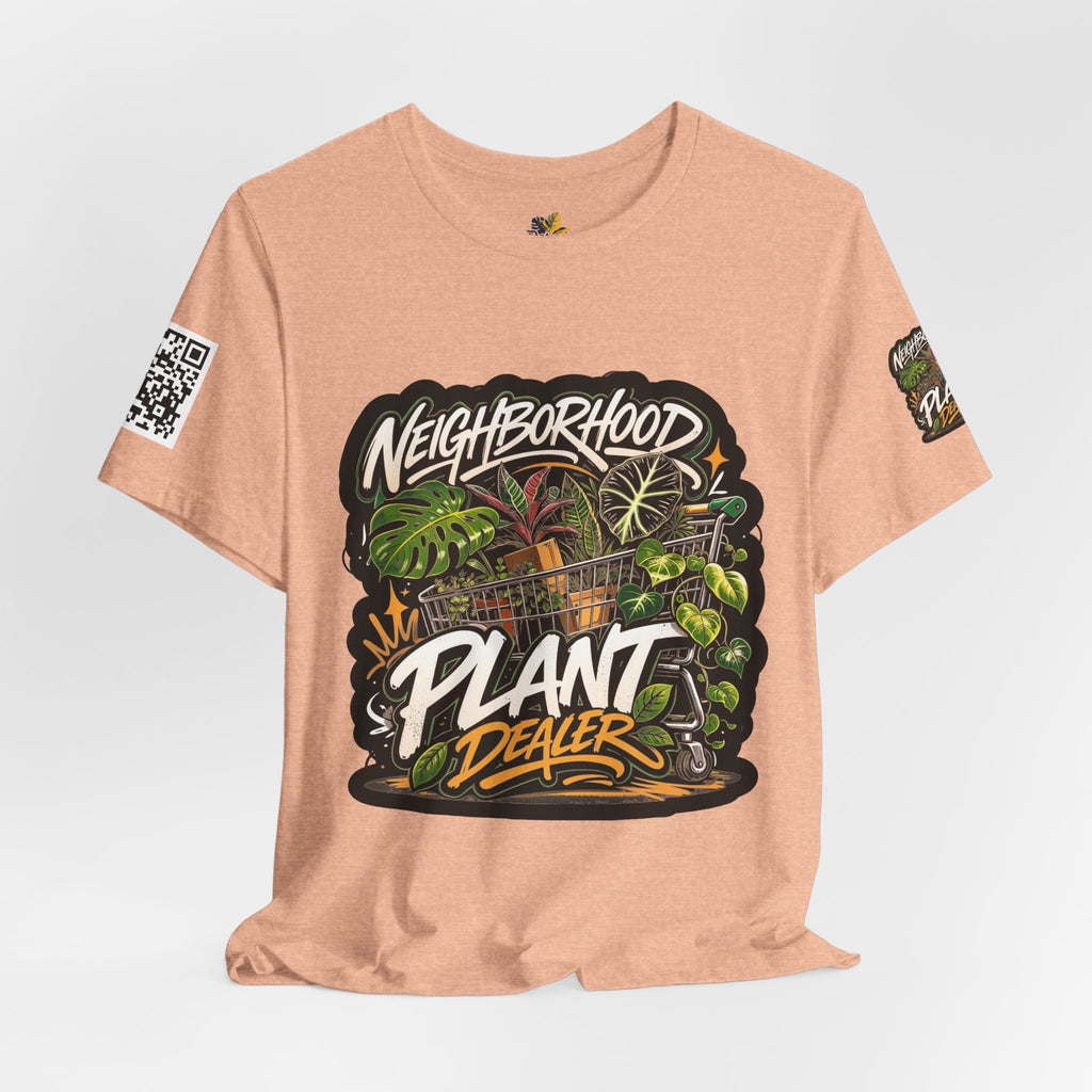 Neighborhood Plant Dealer - Graphic Botanical Streetwear Premium Tee plant lover graphic tee by Detroit Plant Mom