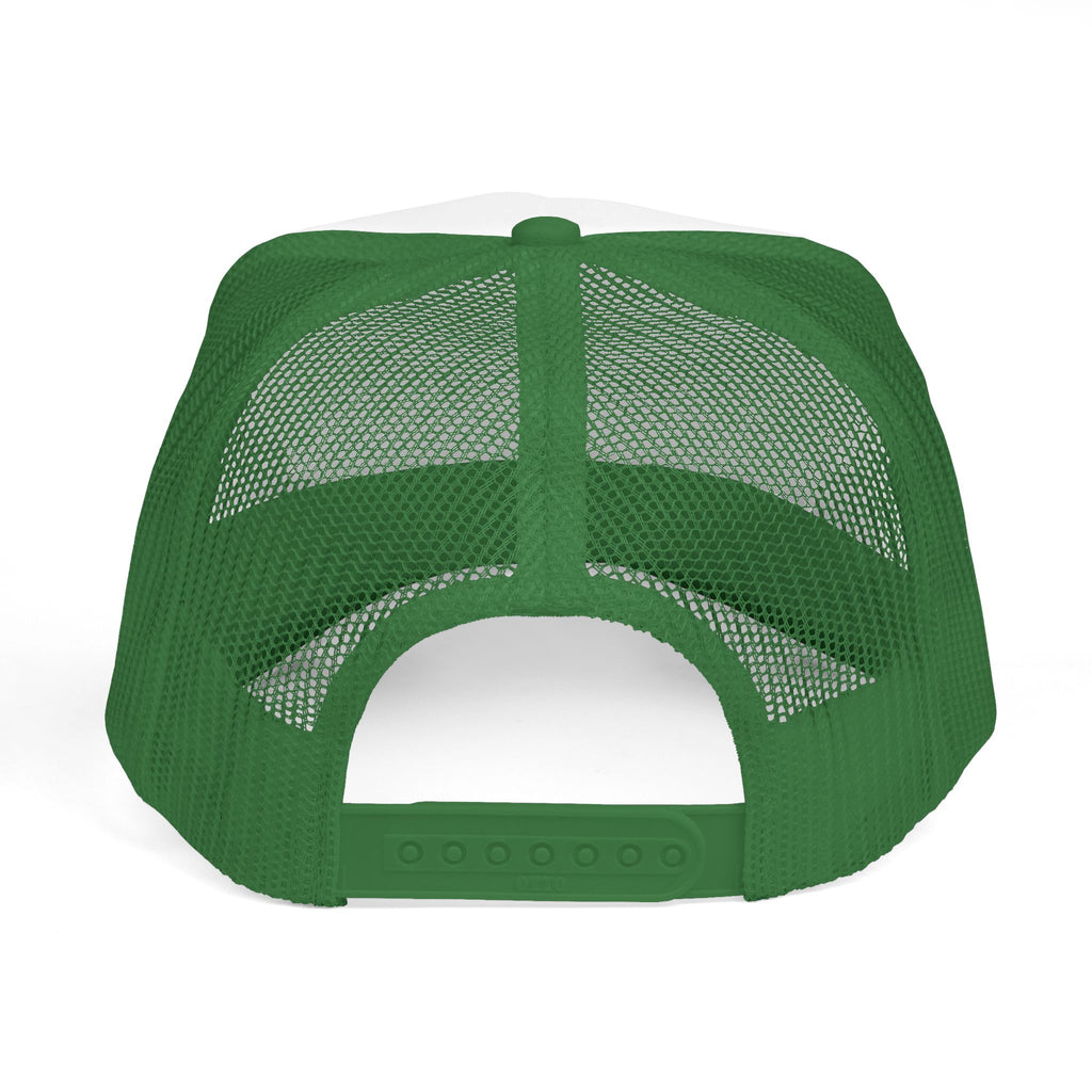 Detroit Plant Mom Trucker Cap — Retro Floral Mesh Snapback