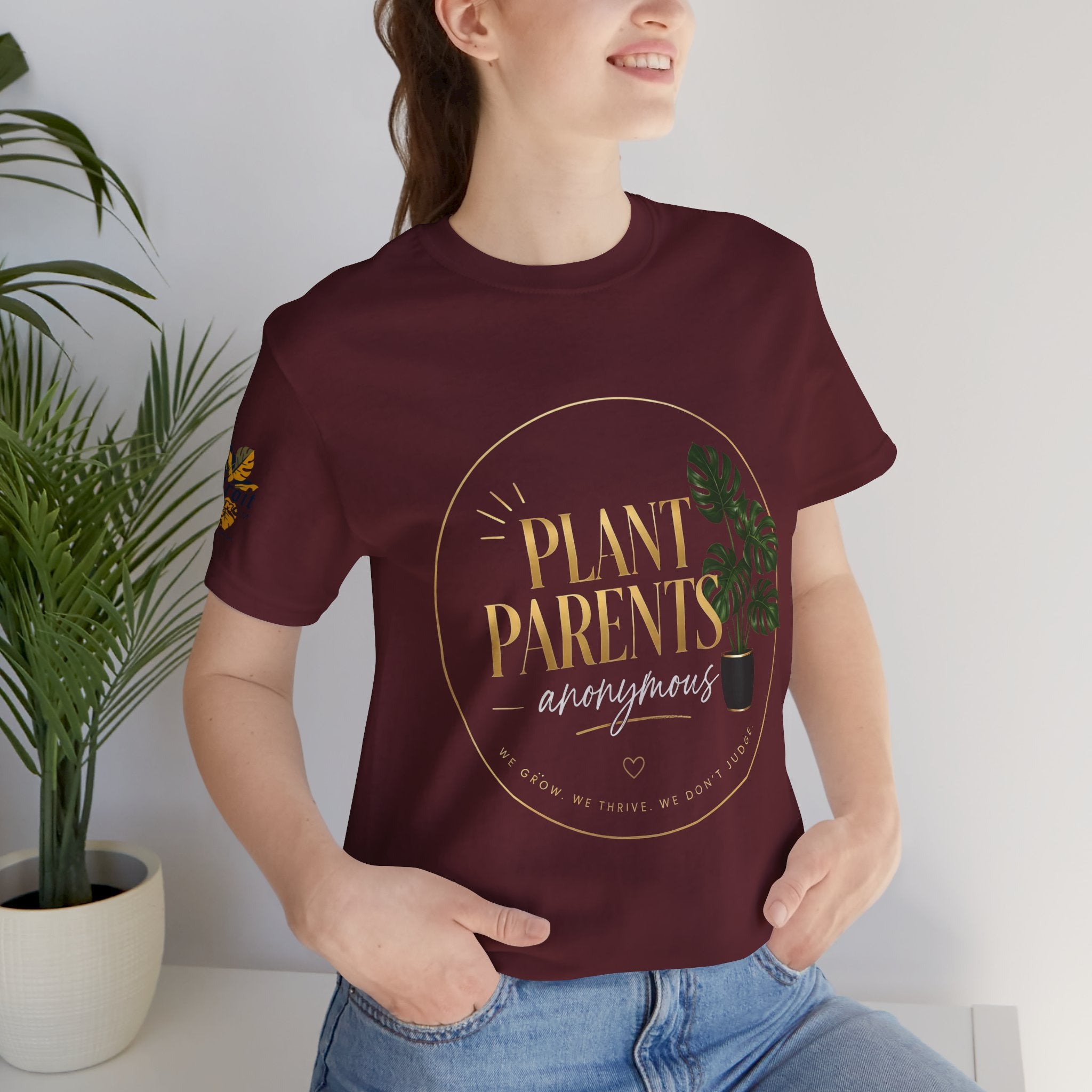 DPM: Plant Parent Anonymous T-Shirt — Cute Plant Lover Graphic Tee